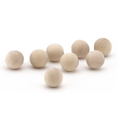 Hygloss 1 25 Wooden Balls 8ct Michaels