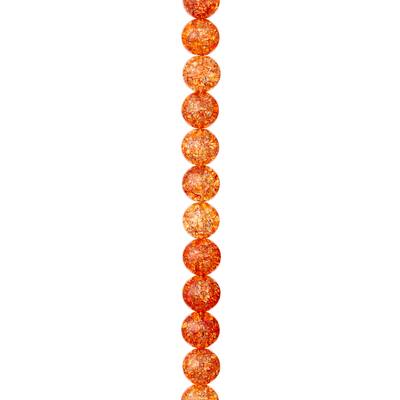 Orange Crackled Quartzite Round Beads Mm By Bead Landing Michaels