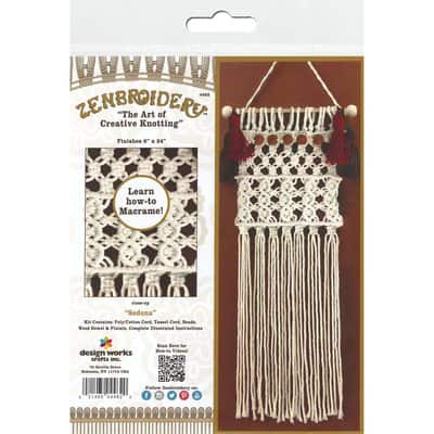 Design Works Zenbroidery Sedona Macrame Kit Michaels