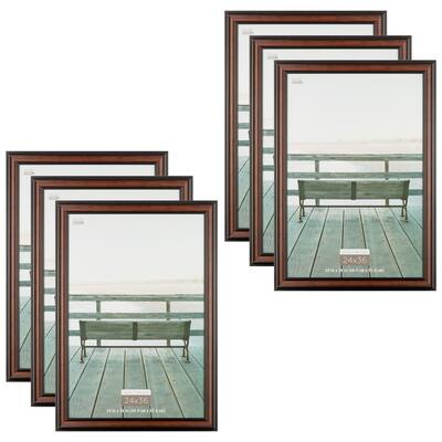 Buy In Bulk 6 Pack Brown Black Frame Home Collection By Studio