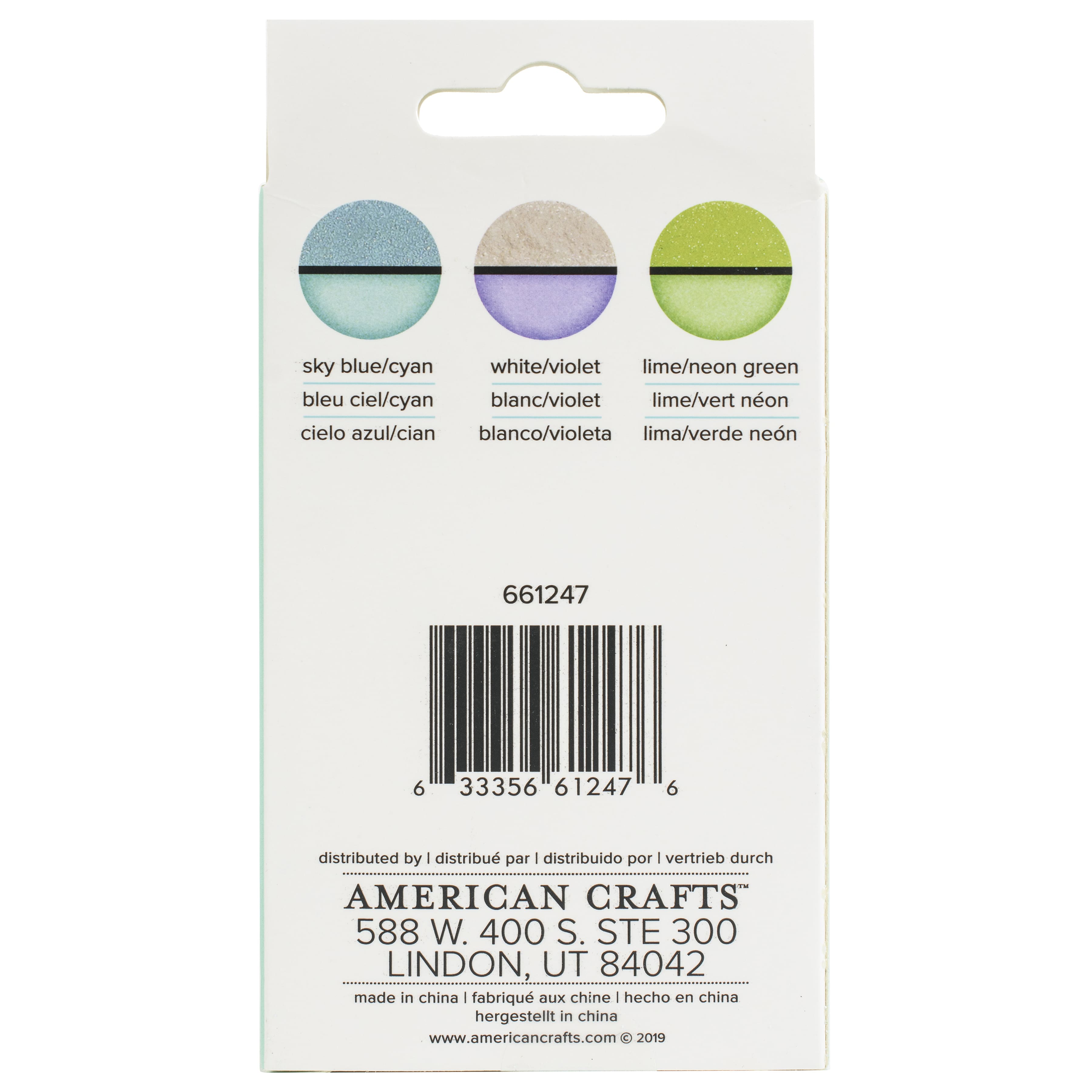 We R Memory Keepers® Spin It™ Glitter 3/Pkg-Glow-In-The-Dark