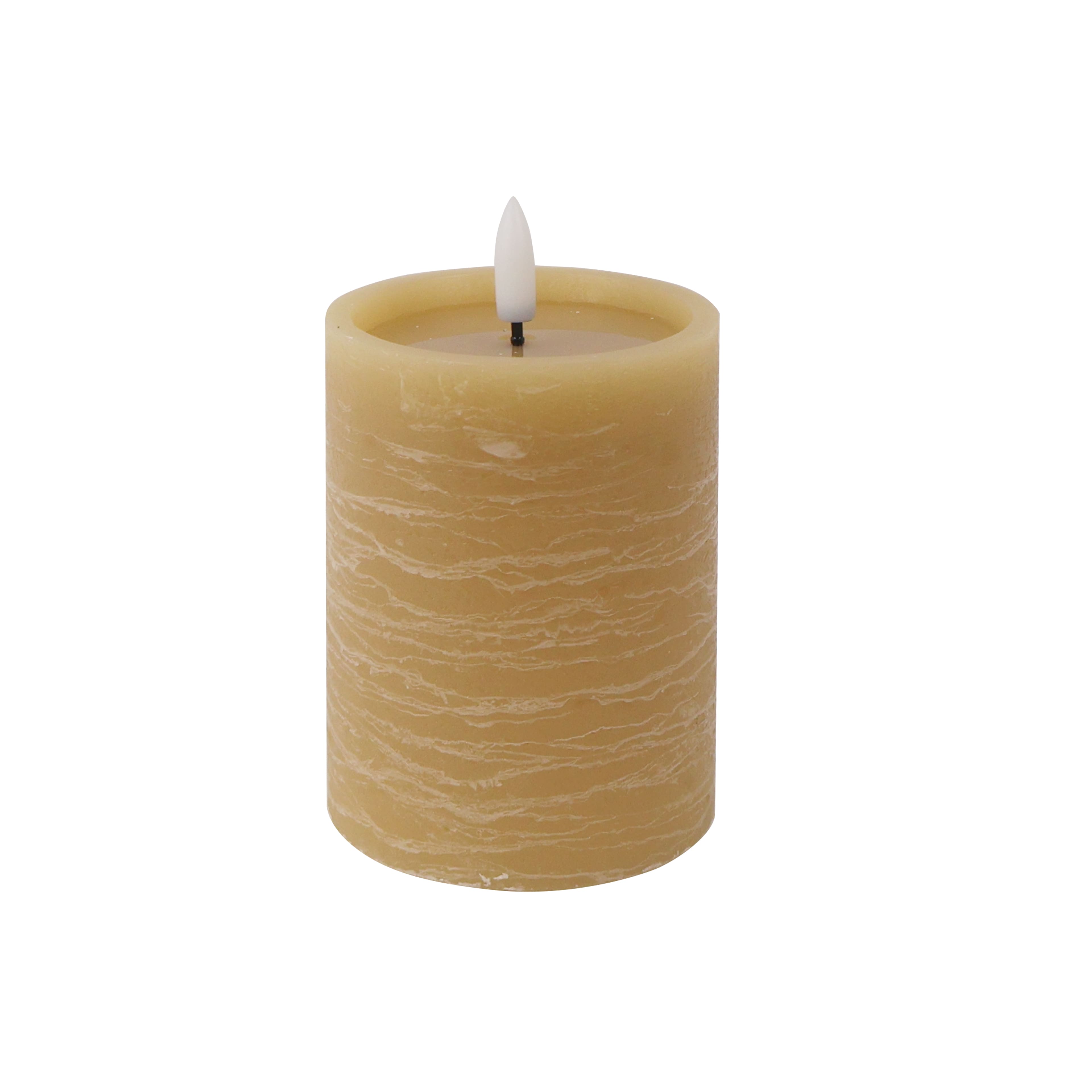 Beeswax LED Wax Pillar Candle by Ashland