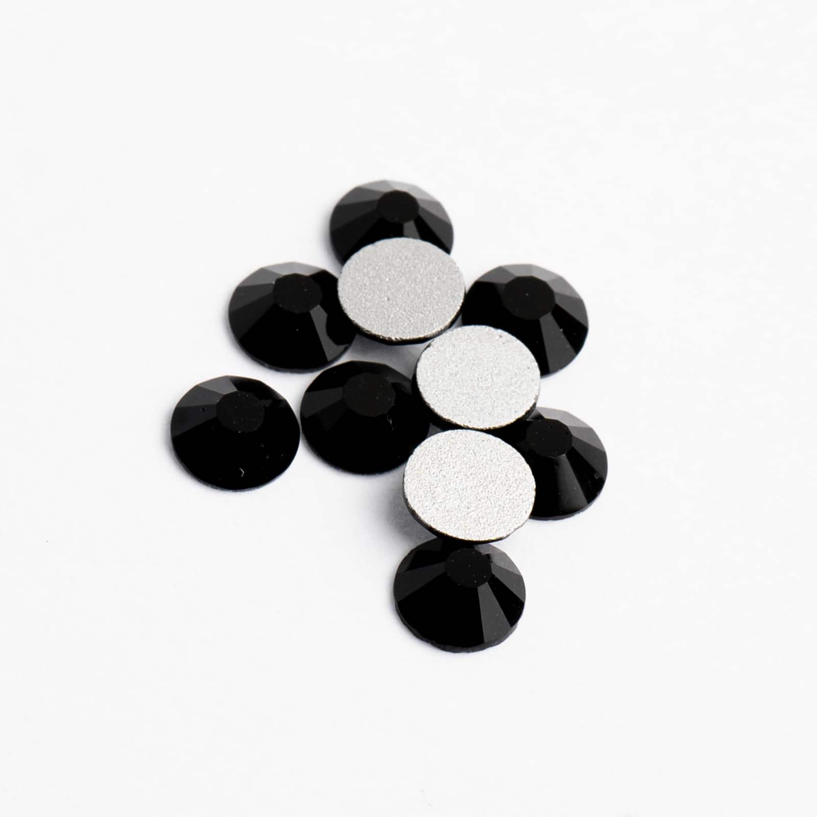 Crystal Lane DIY SS3 Round Glass Flatback Rhinestones, 1,440ct.