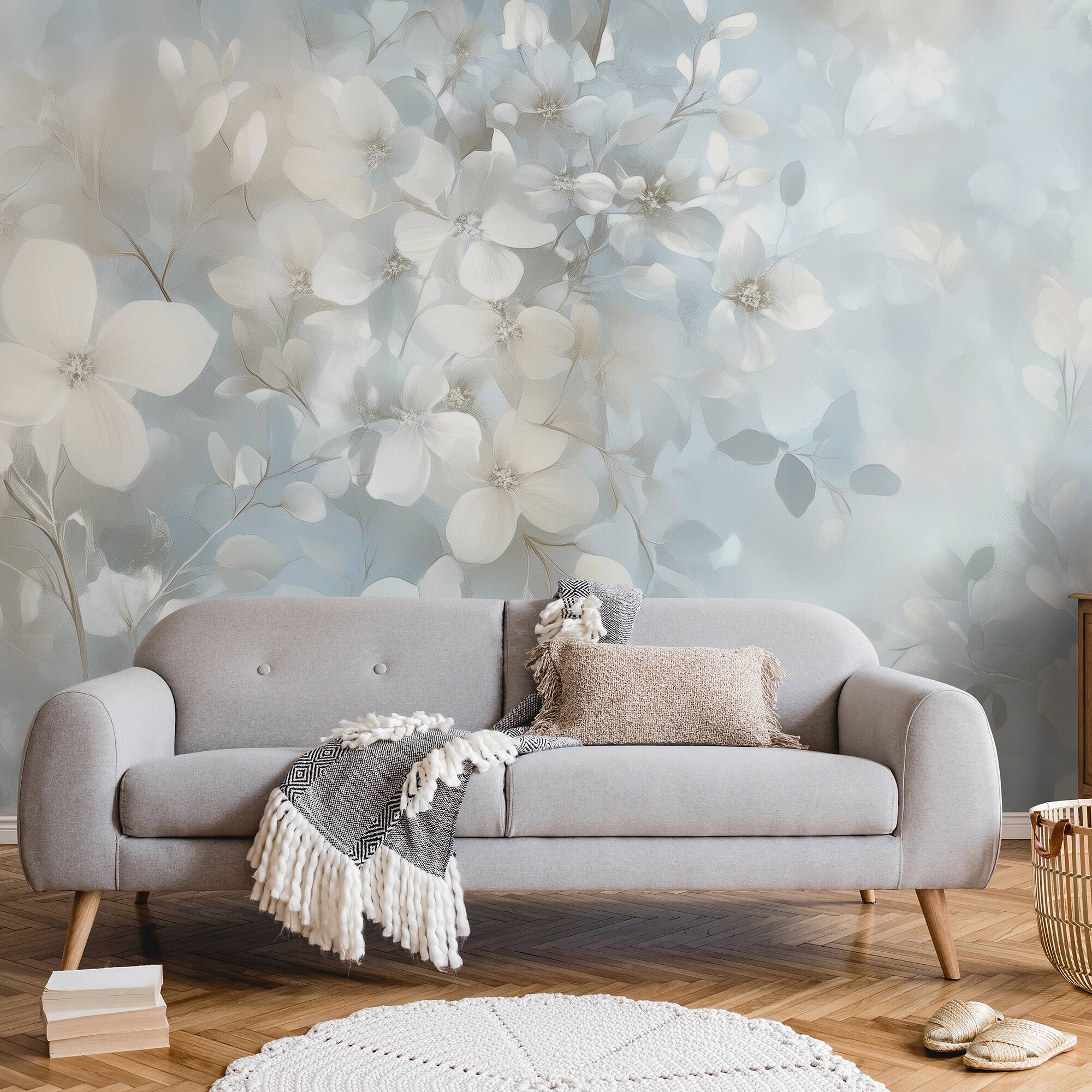 Designs Direct Auralie Blue Wall Mural