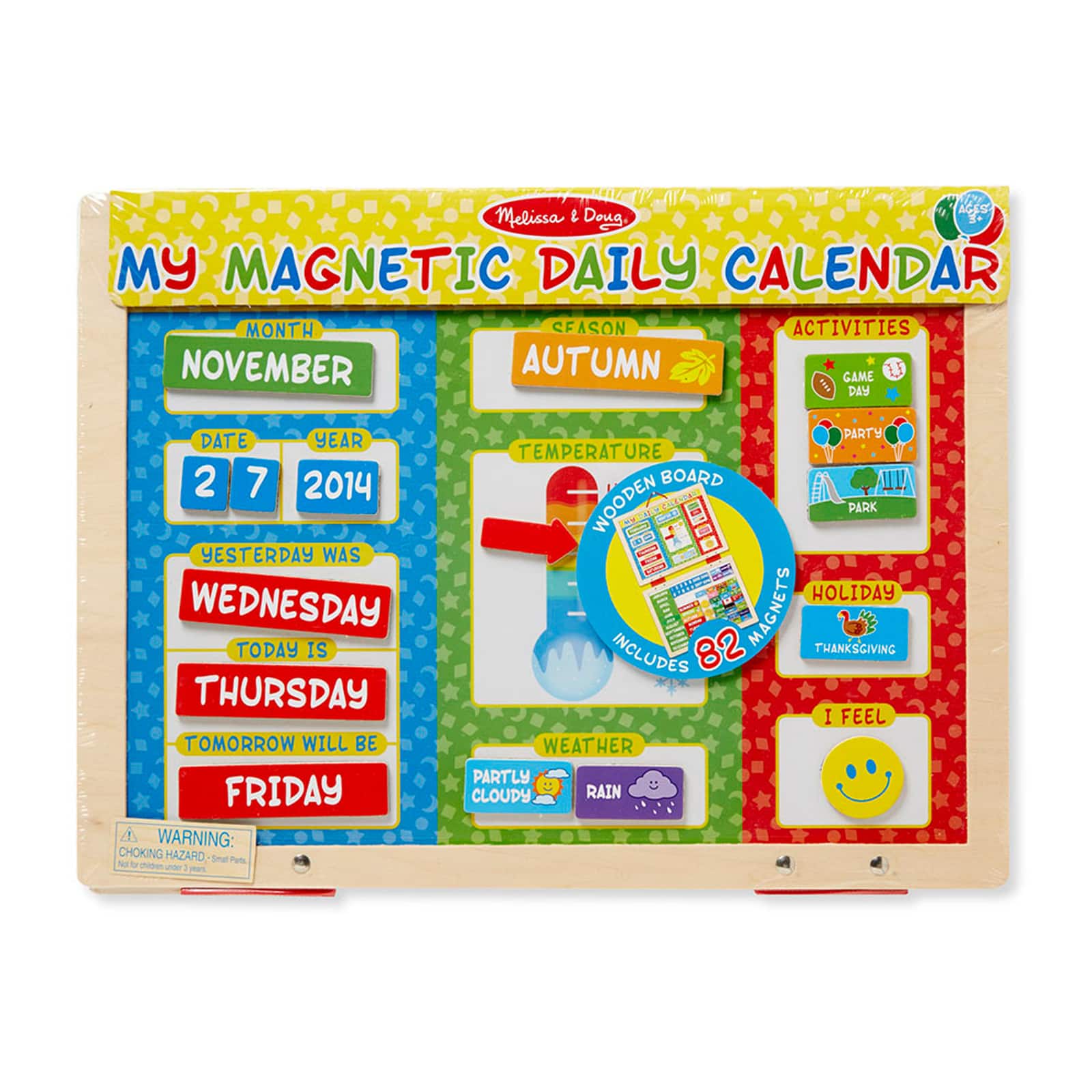 Melissa & Doug® My Magnetic Daily Calendar | Michaels®