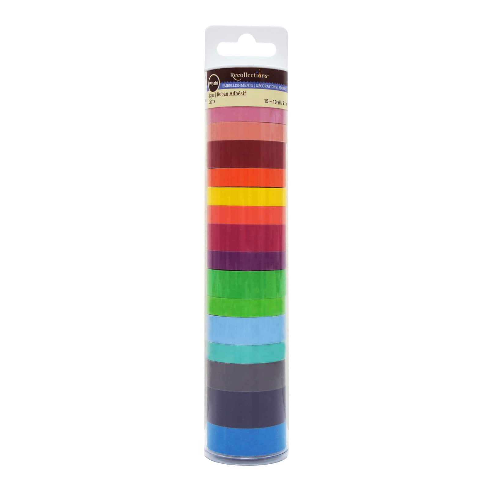 Multicolour Washi Tape Tube by Recollections™