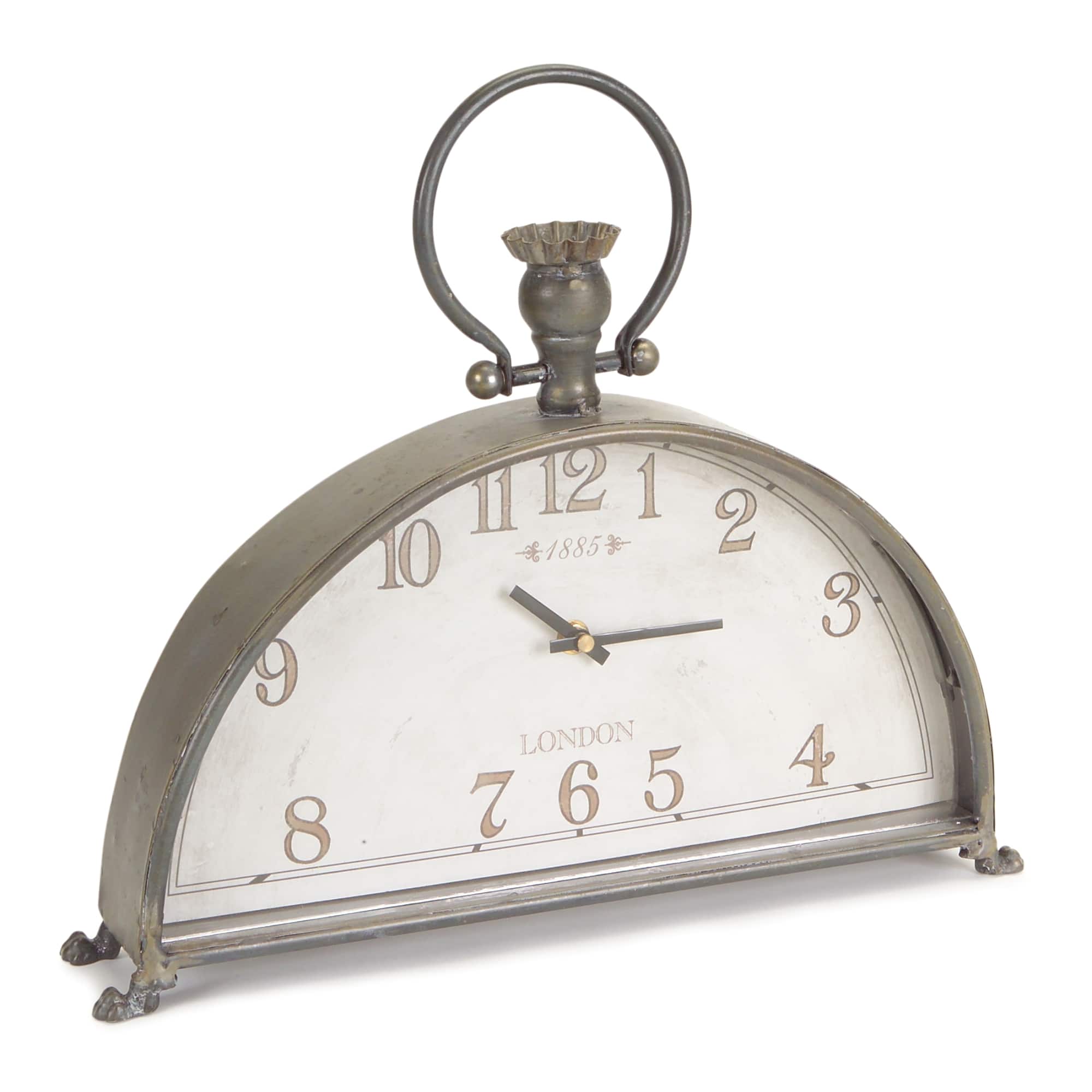 15.25" Antique Style Mantle Clock