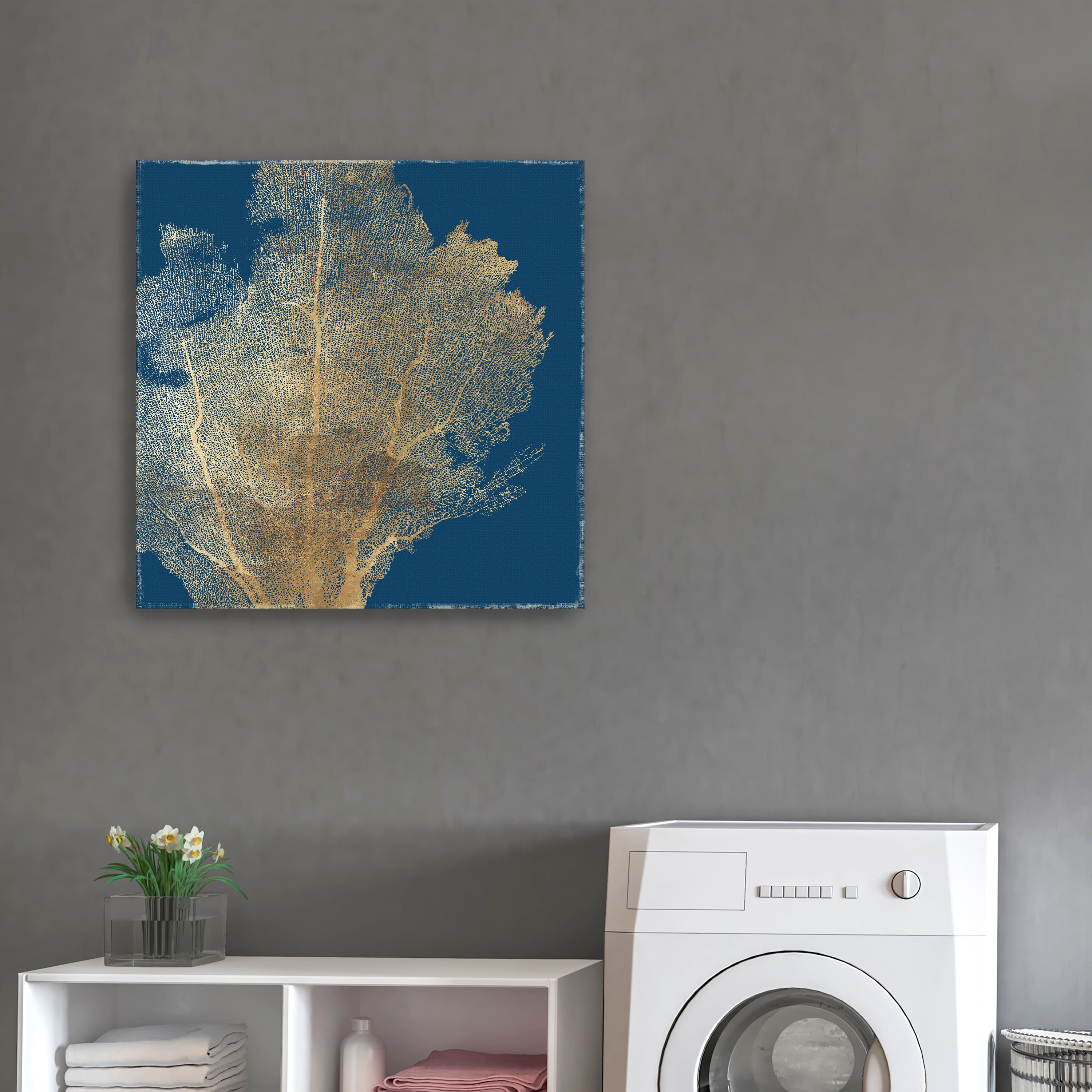 Gold Coral I Canvas Giclee