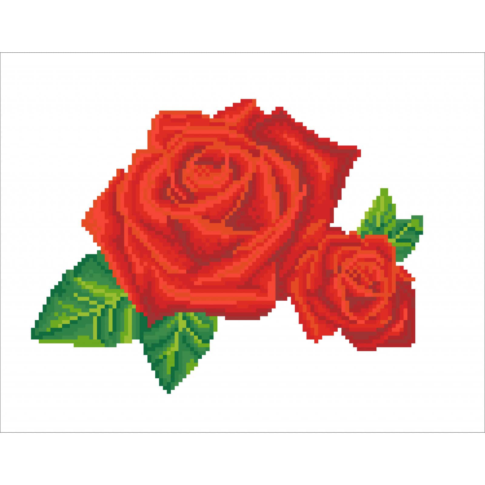 Diamond Dotz® Red Rose Sparkle Diamond Painting Artwork Kit