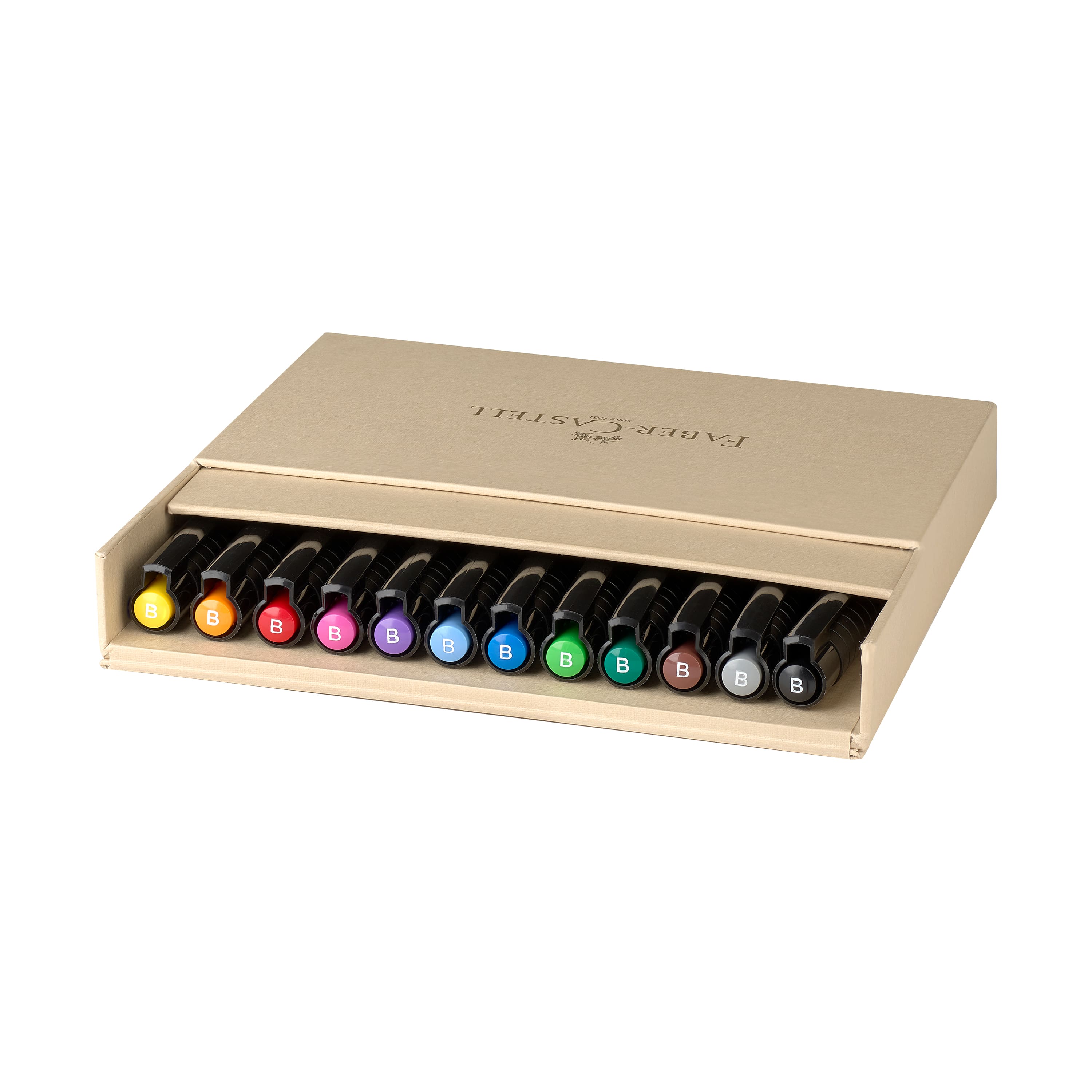 Faber-Castel Pitt Artist 12 Color Brush Pen Studio Set