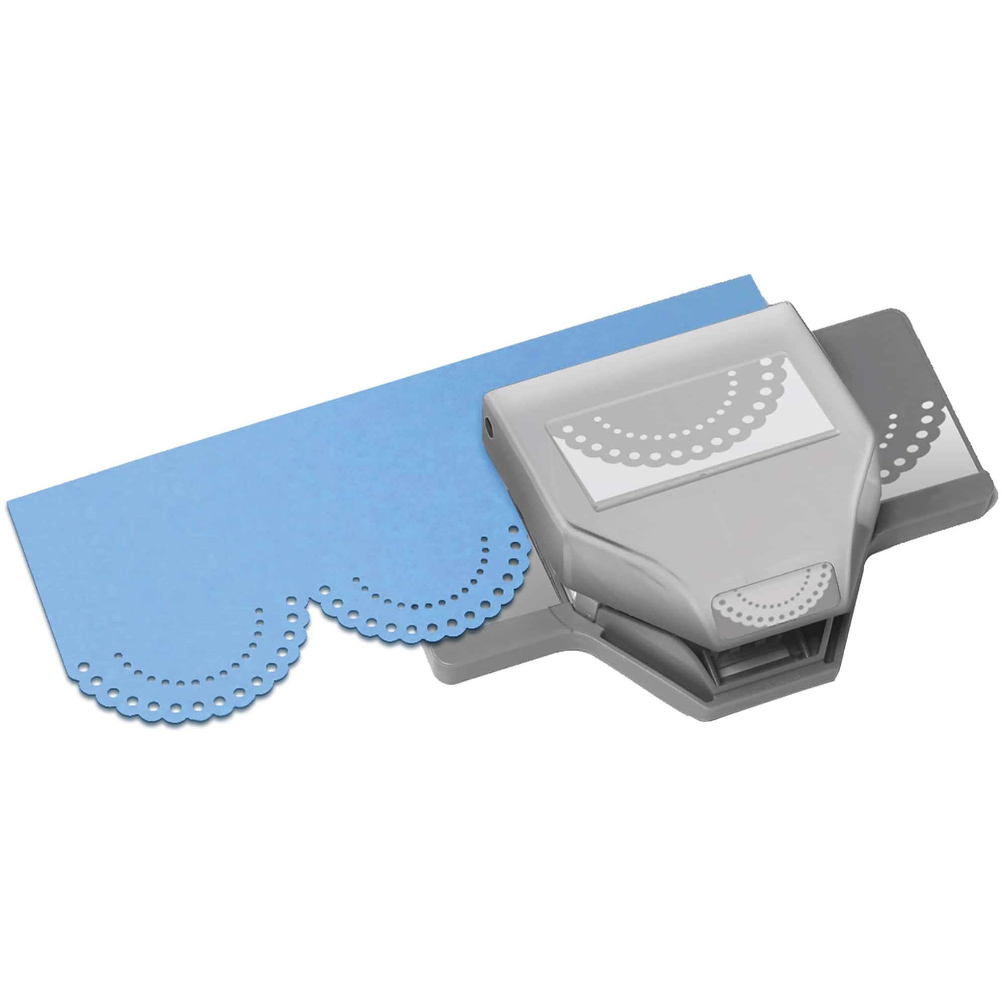 EK Tools 1.25" Large Dotted Scallop Edge Punch