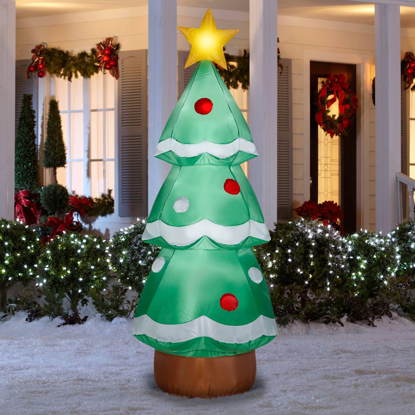 7ft. Airblown® Inflatable Christmas Tree