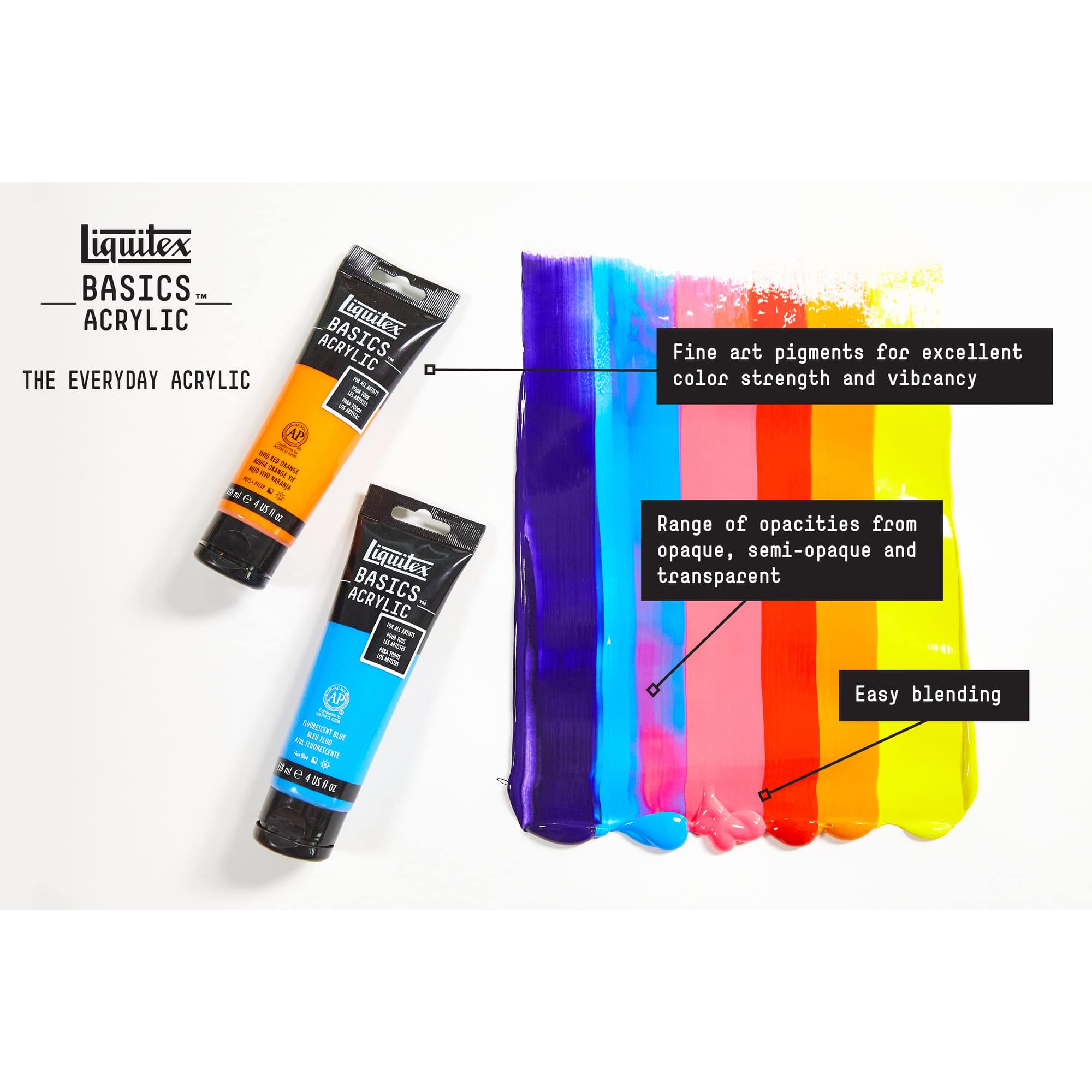 12 Pack: Liquitex® BASICS® Acrylic Paint, 8.5oz.