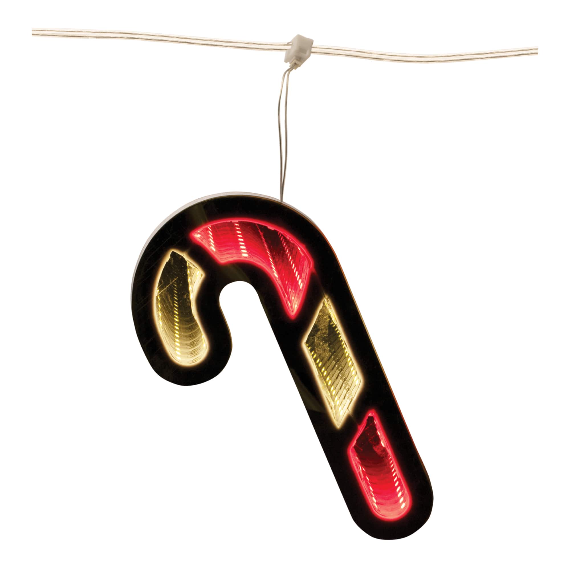 68" Pre-Lit Candy Cane Ekkolight Garland