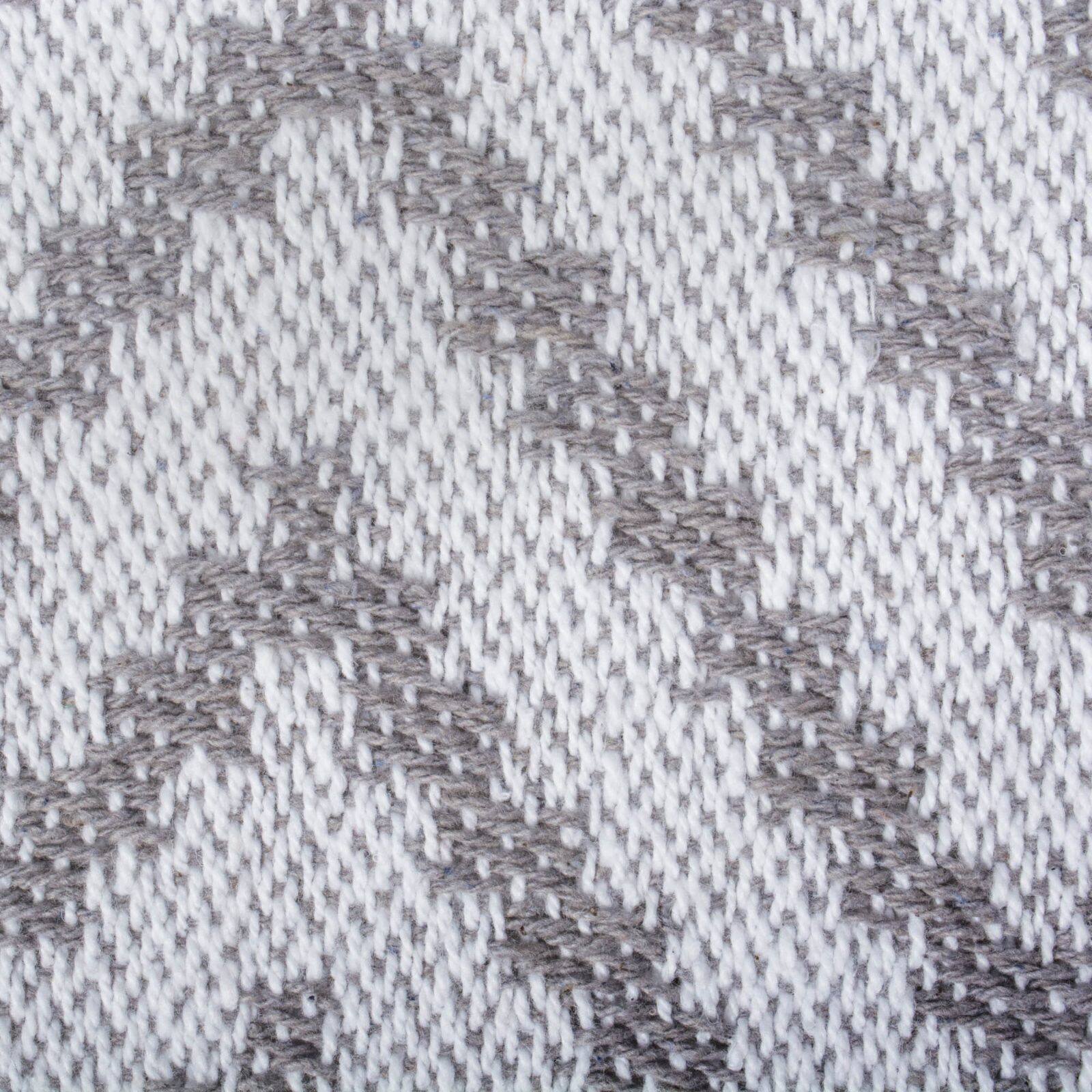 DII® Gray Large Chevron Throw