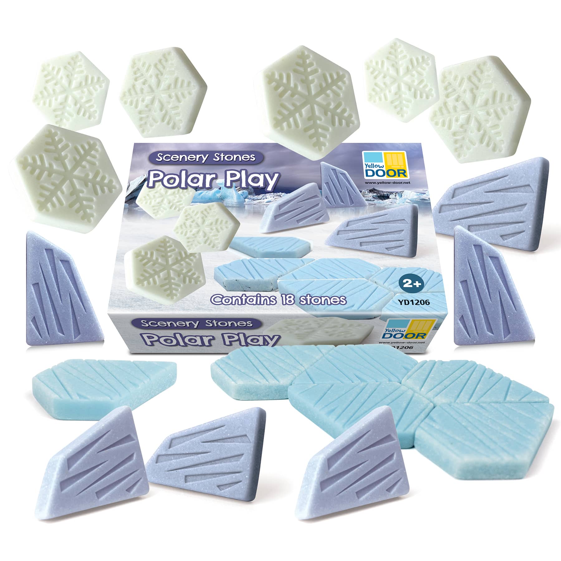 Yellow Door Scenery Stones Polar Play Set