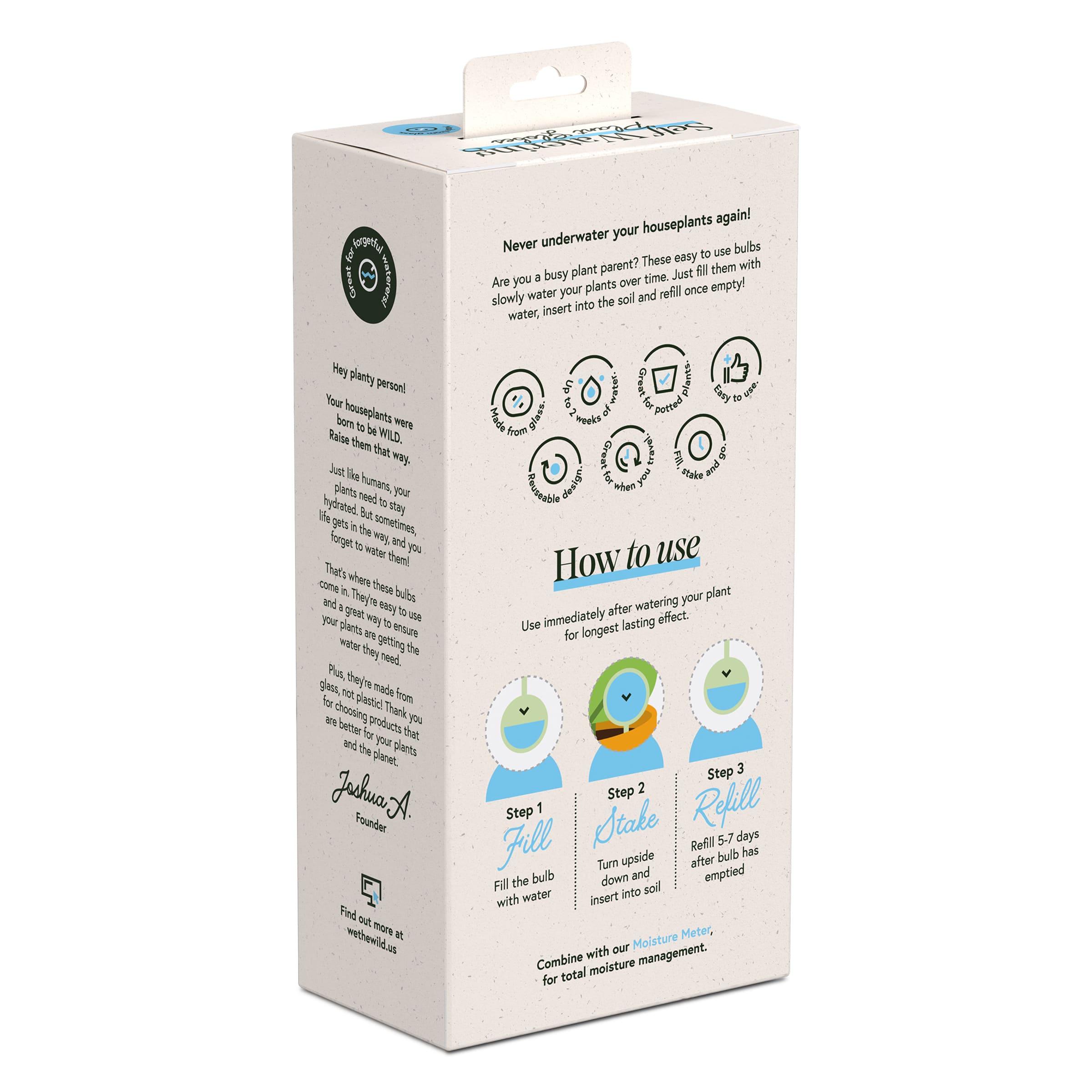 We The Wild™ Self-Watering Plant Globes