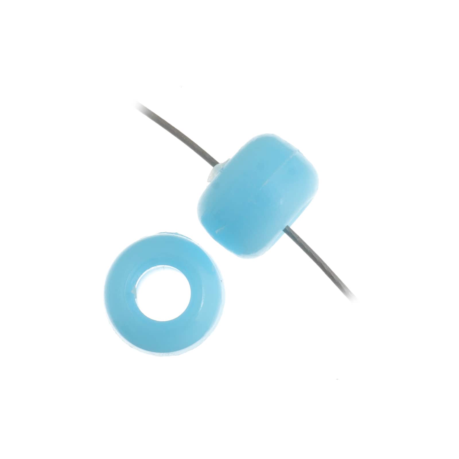 John Bead 9mm Opaque Plastic Pony Beads, 1,000ct.