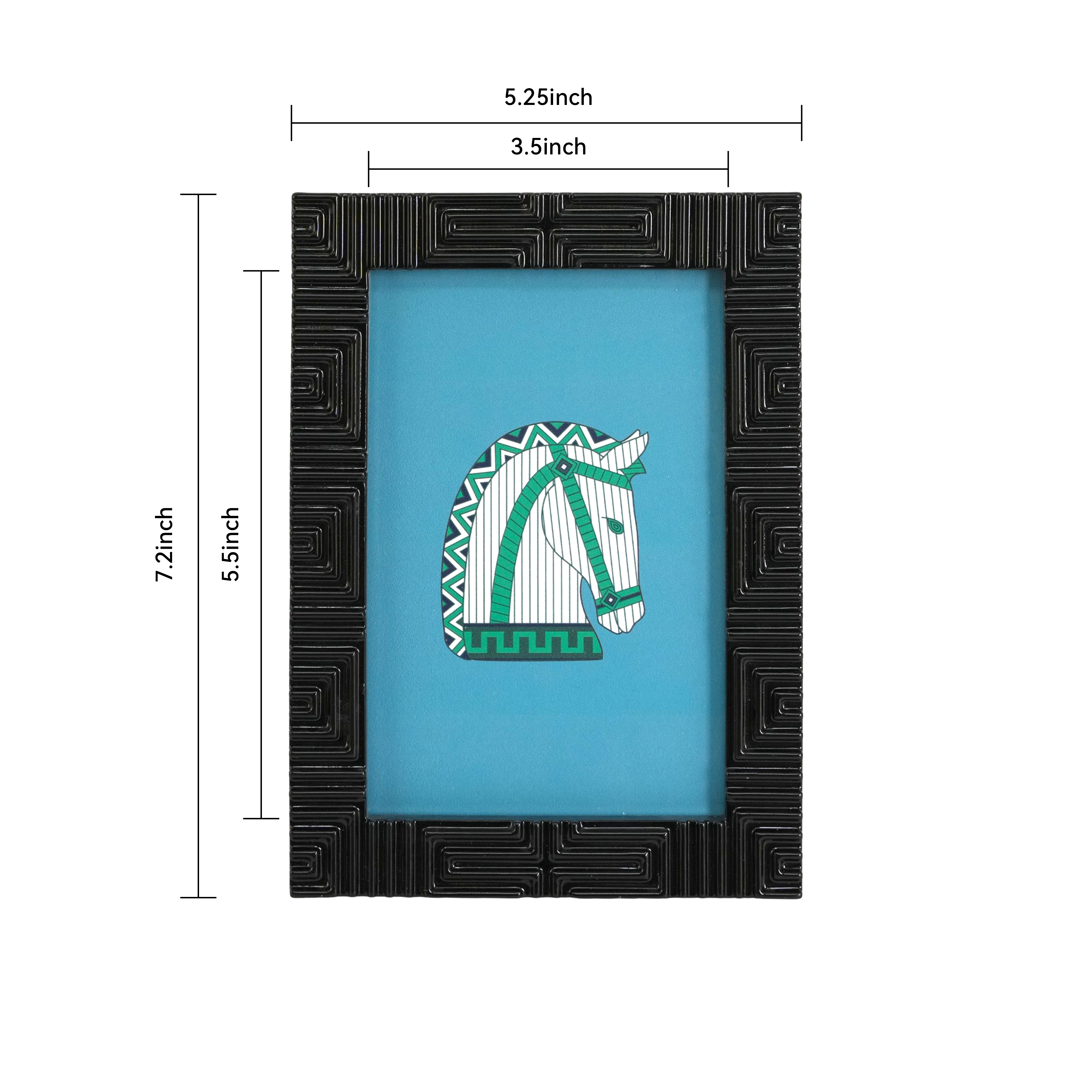 Jonathan Adler x Michaels 4" x 6" Black Greek Key Tabletop Frame