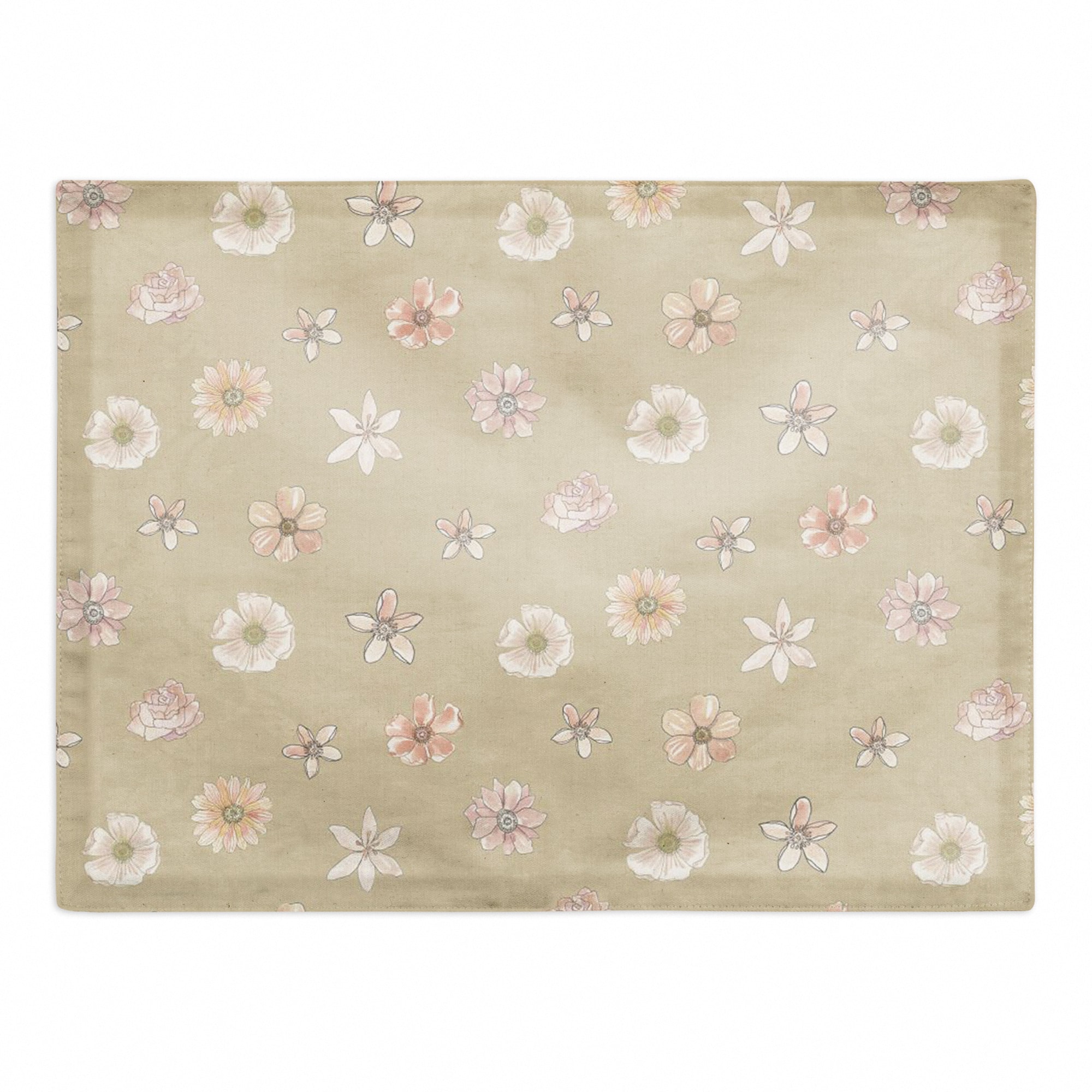 Florals Cotton Twill Placemat