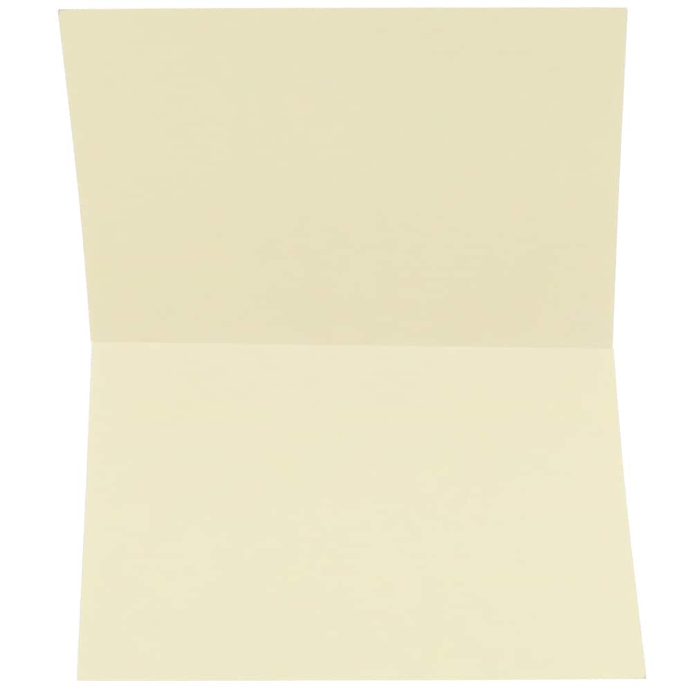 JAM Paper A1 Ivory Blank Foldover Cards