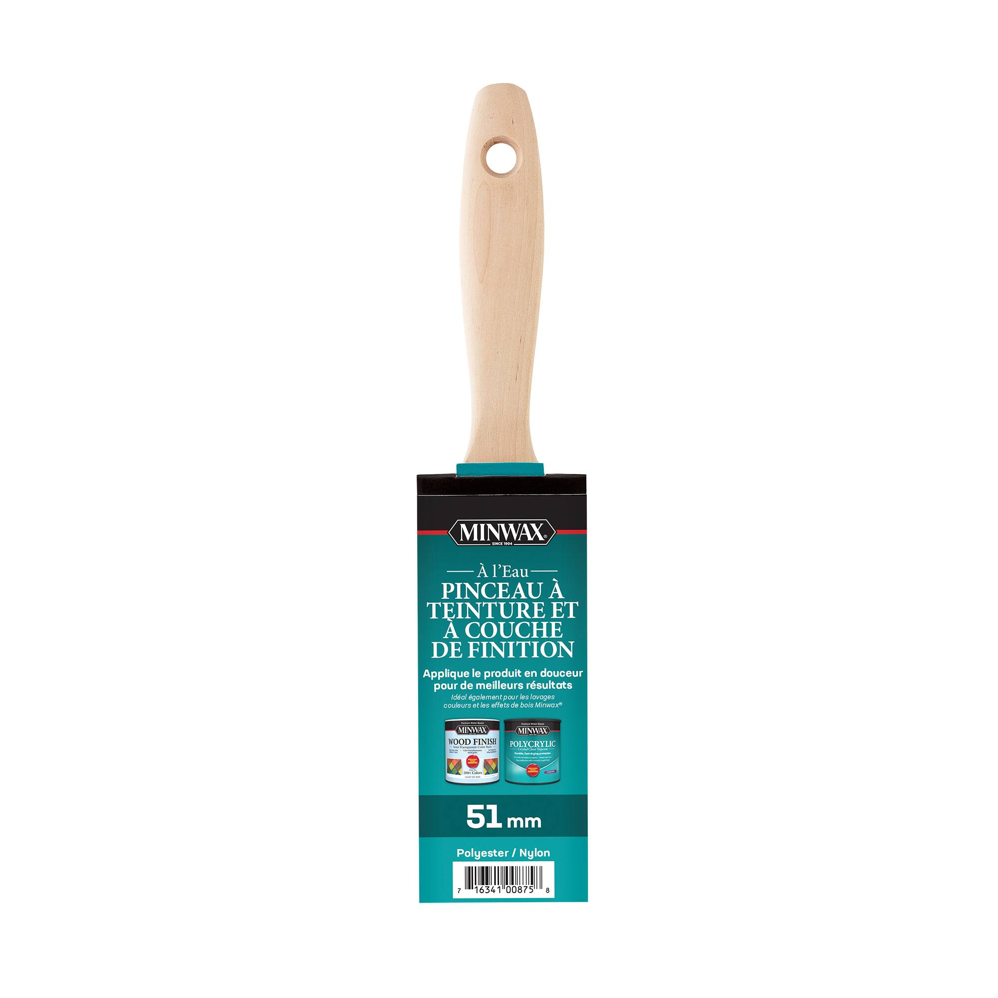Minwax® Water-Based Stain & Topcoat Brush