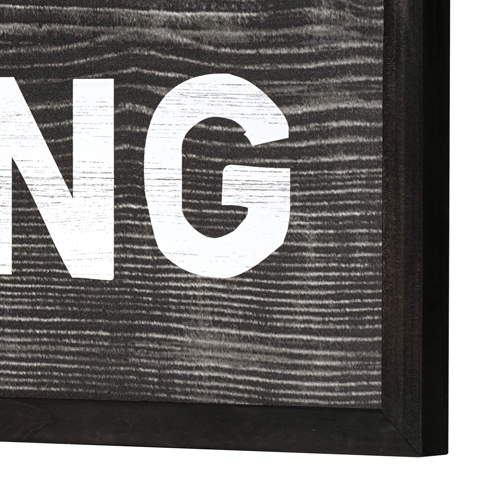36" Gone Hunting Wood Novelty Wall Sign