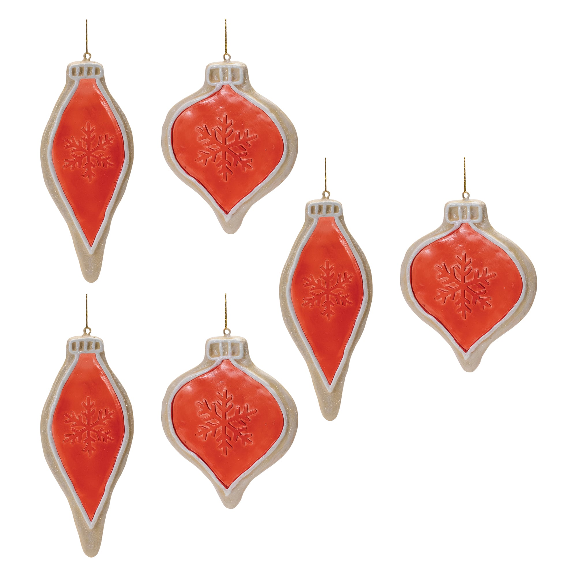 Frosted Cookie Onion Ornament Set