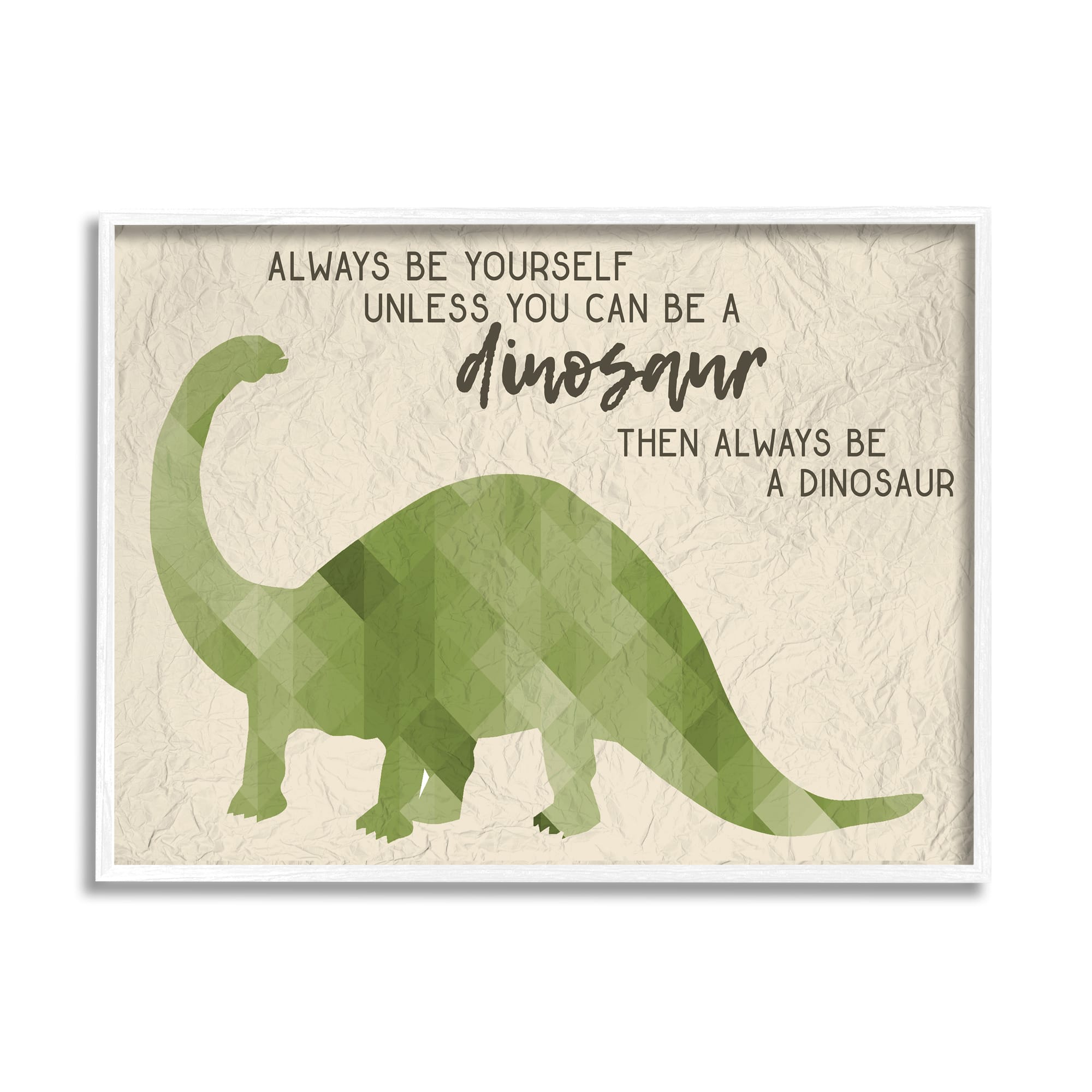 Stupell Industries Happy Camper Mountains and Lantern in Gray Frame Wall Art