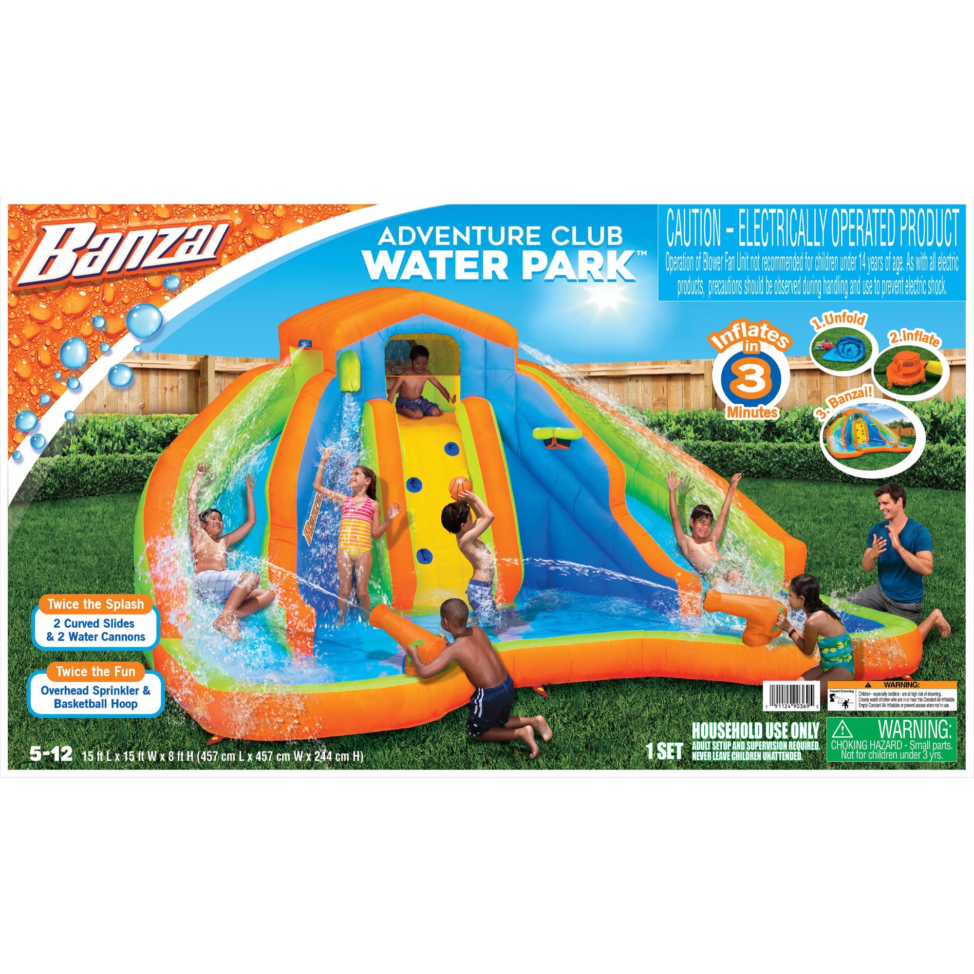 Banzai 8ft. Adventure Club Water Park