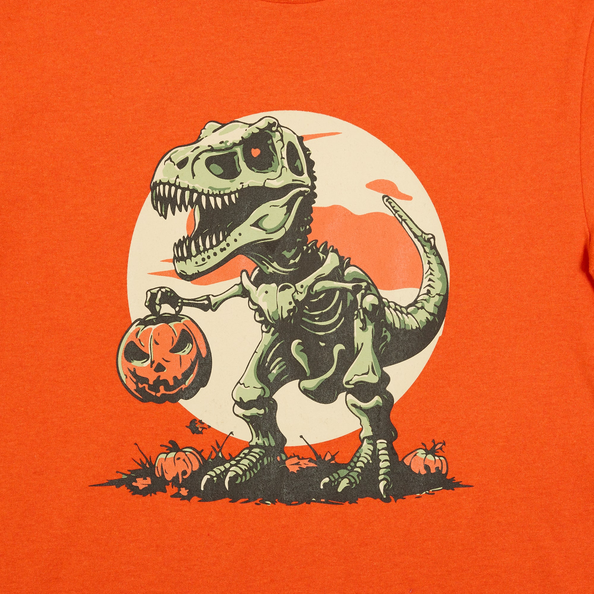 Dino Skeleton Adult T-Shirt