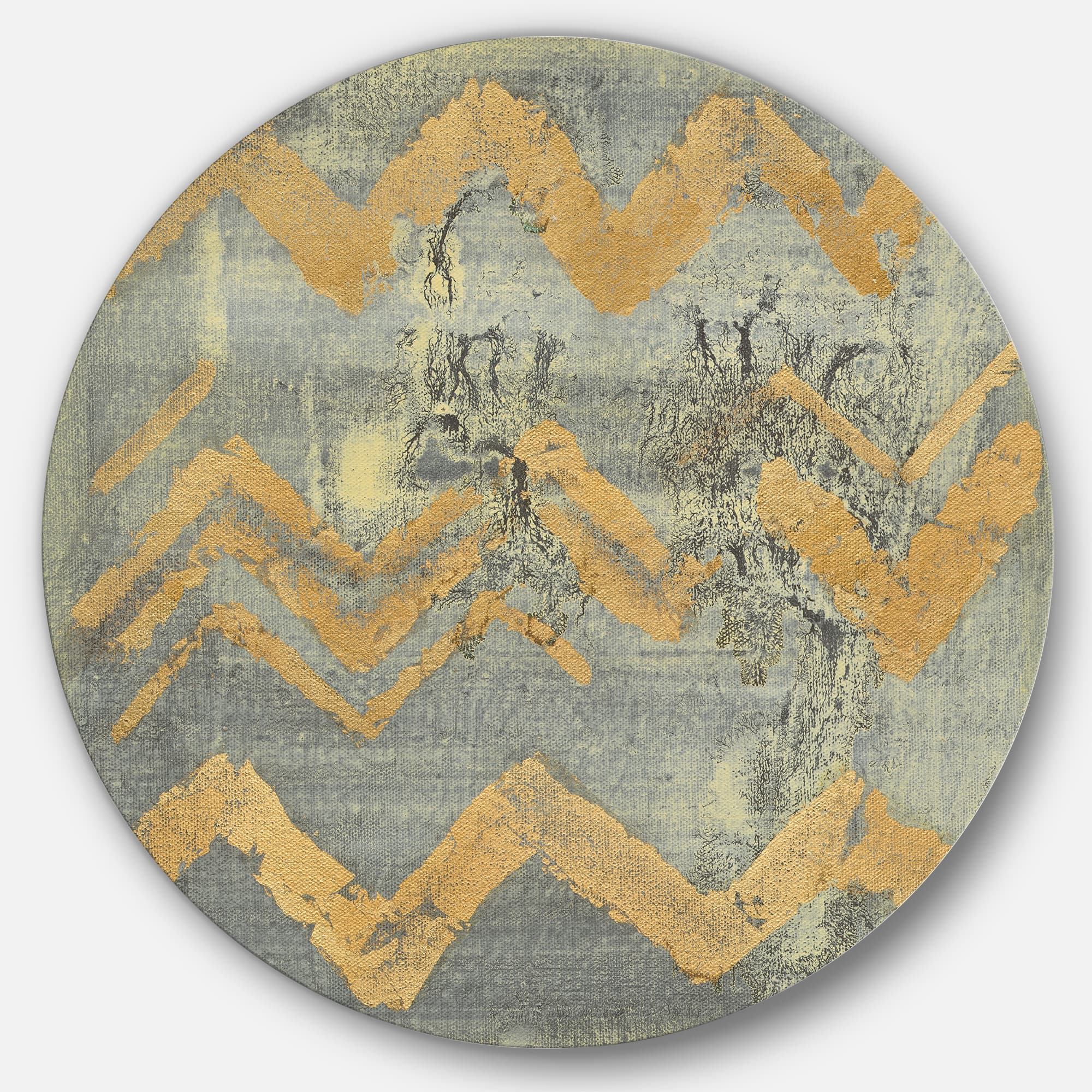 Designart - Glam Metallic Form III