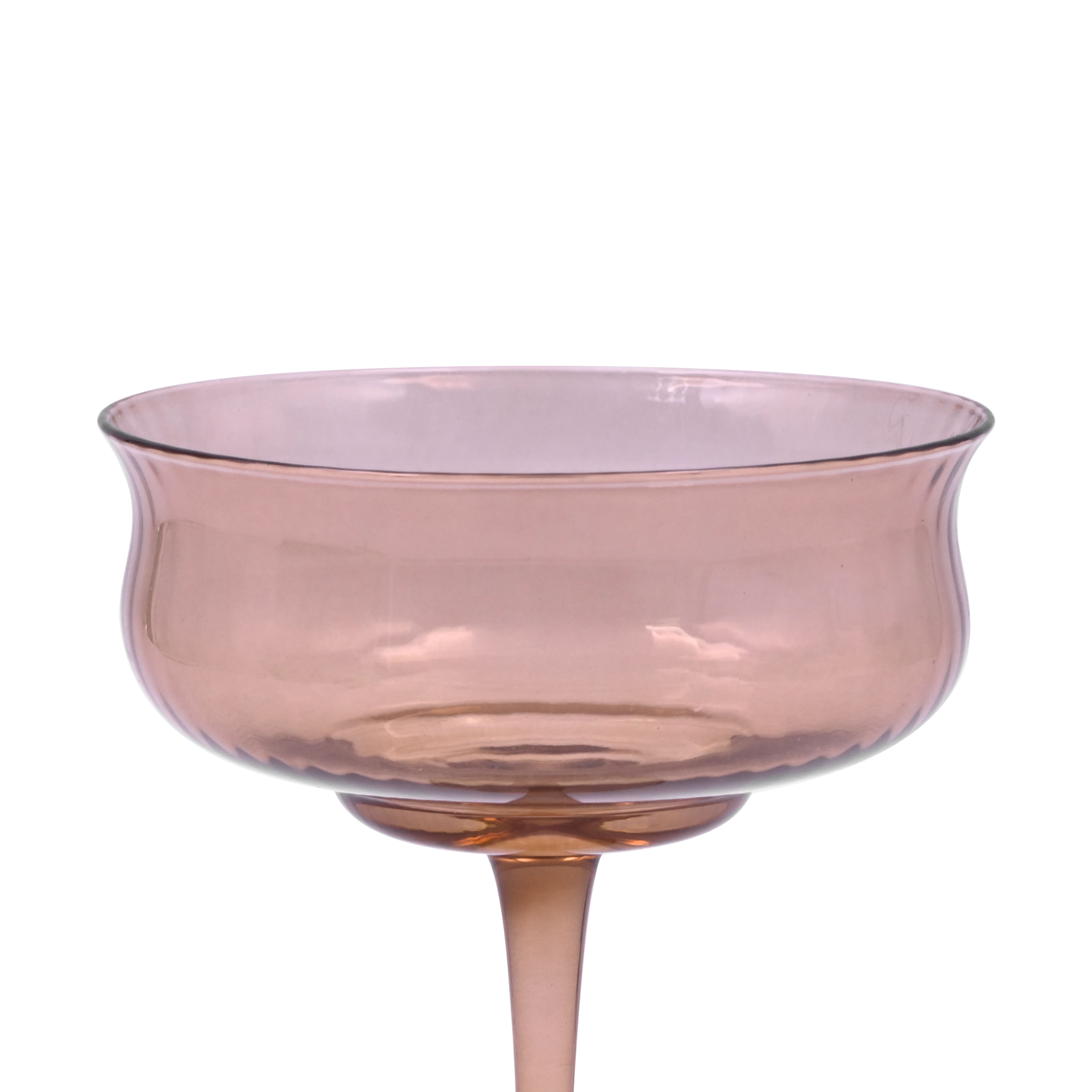 14oz. Pink Coupe Glass by Celebrate It™