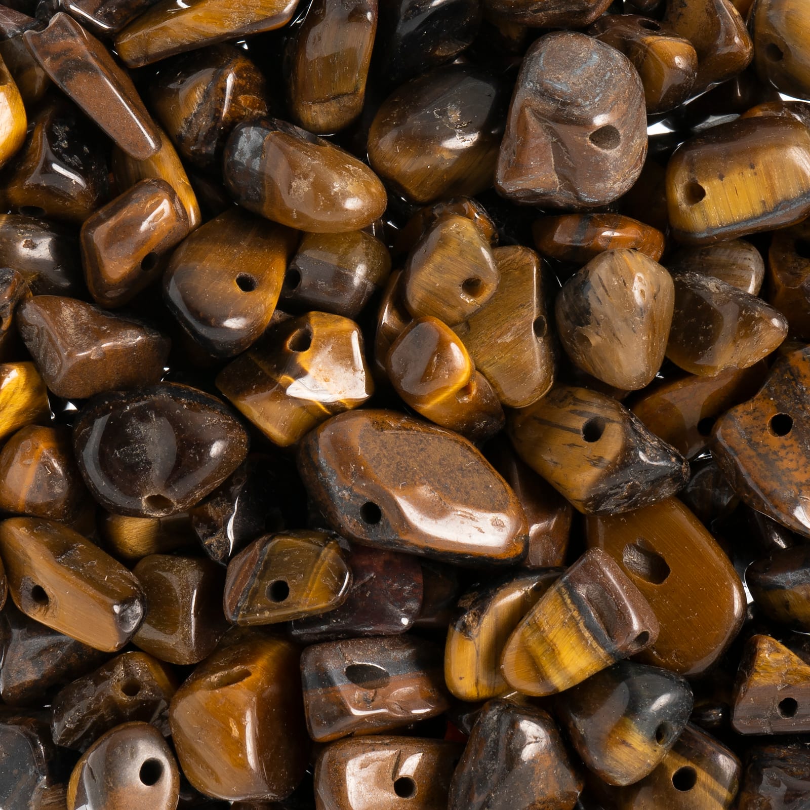 John Bead Natural Stone Chip Beads