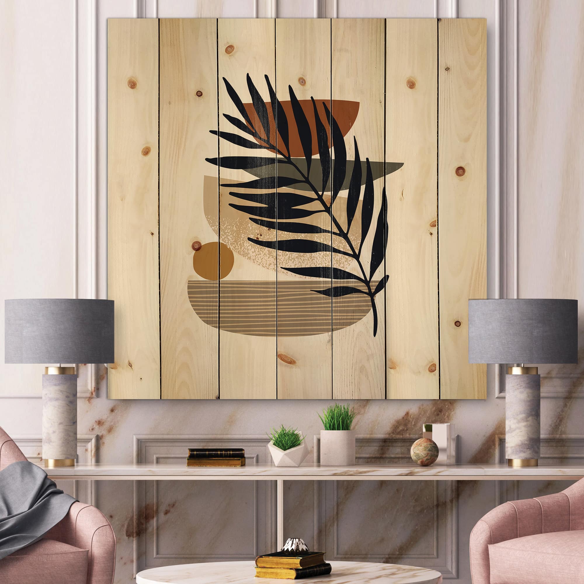 Designart - Tropical Leaf Silhouettes and Shapes IV