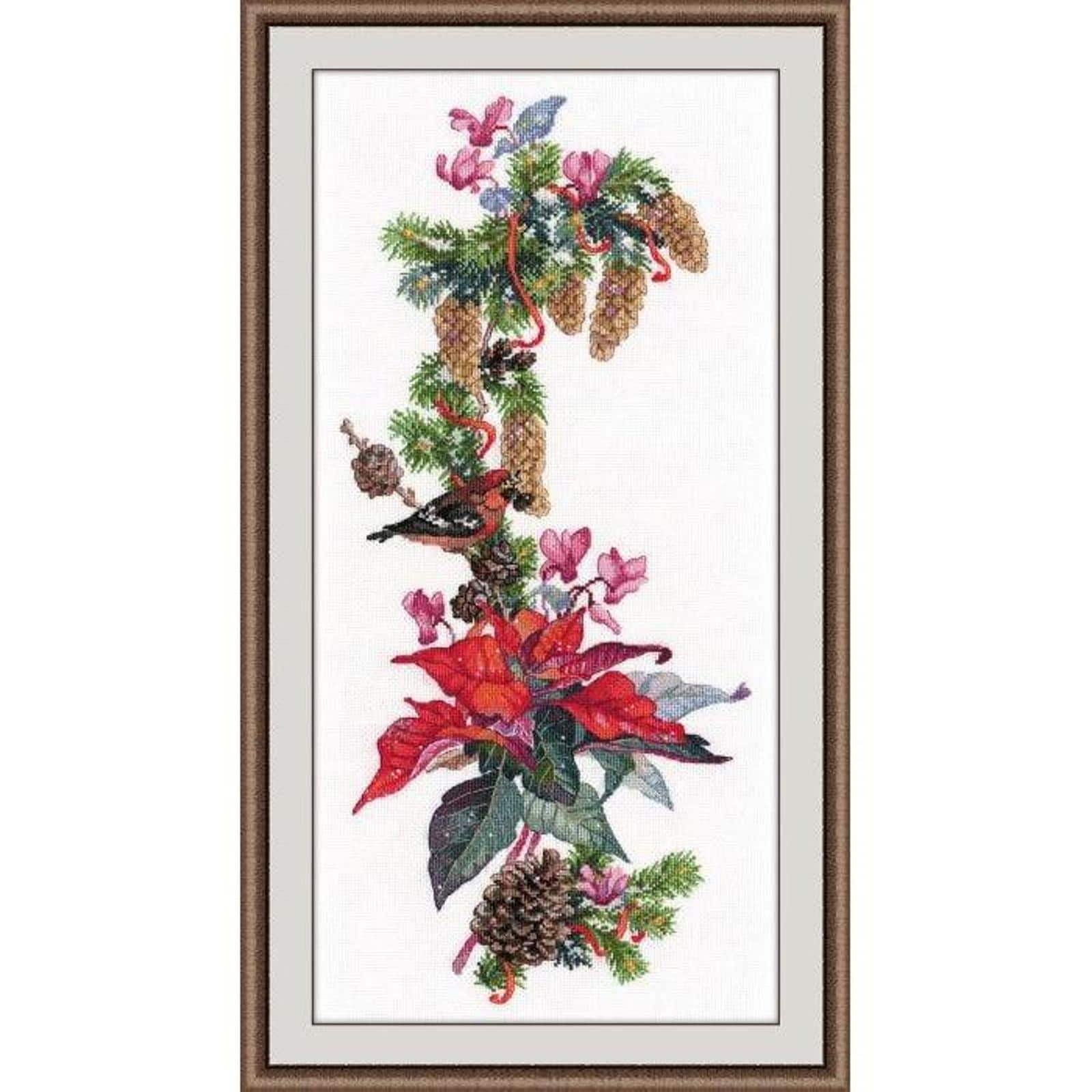 Oven Christmas Star Cross Stitch Kit