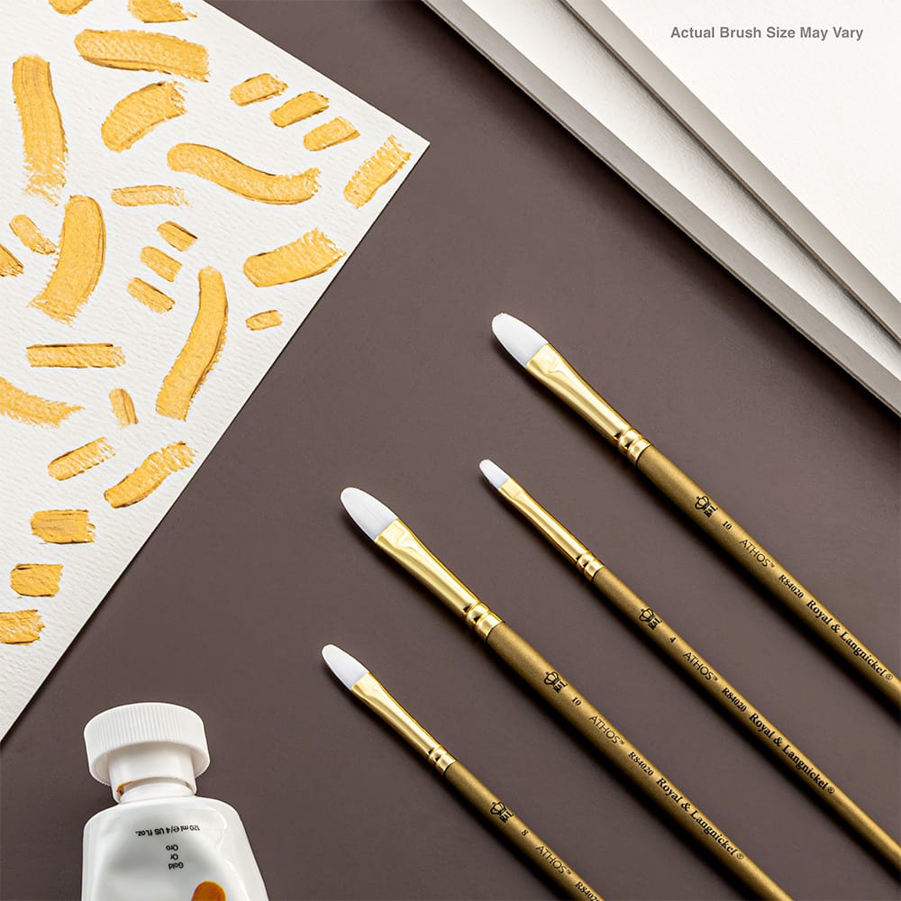 Royal & Langnickel® Athos™ All Media Filbert Brush