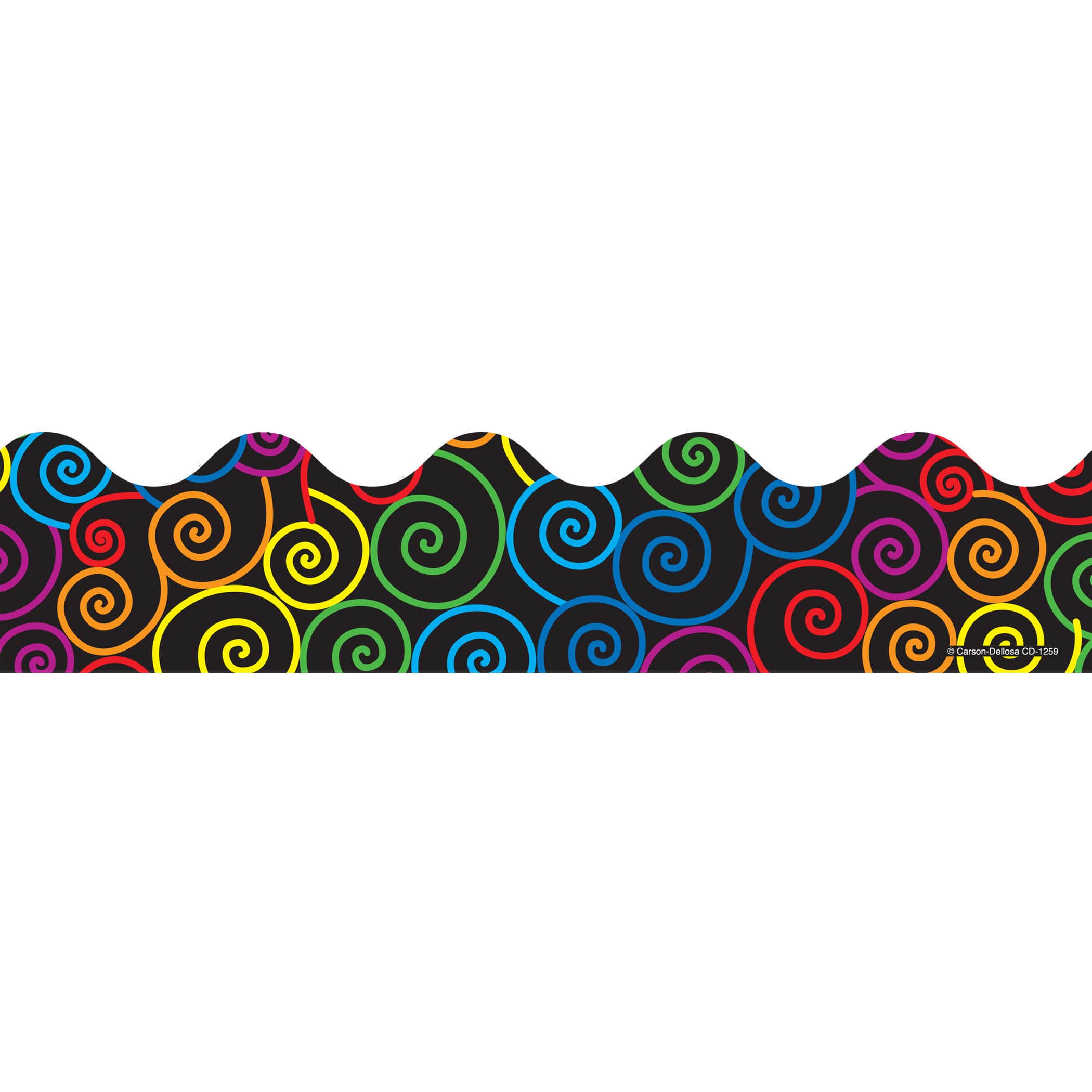 Carson Dellosa Education® Rainbow Scalloped Border Set, 156ft.