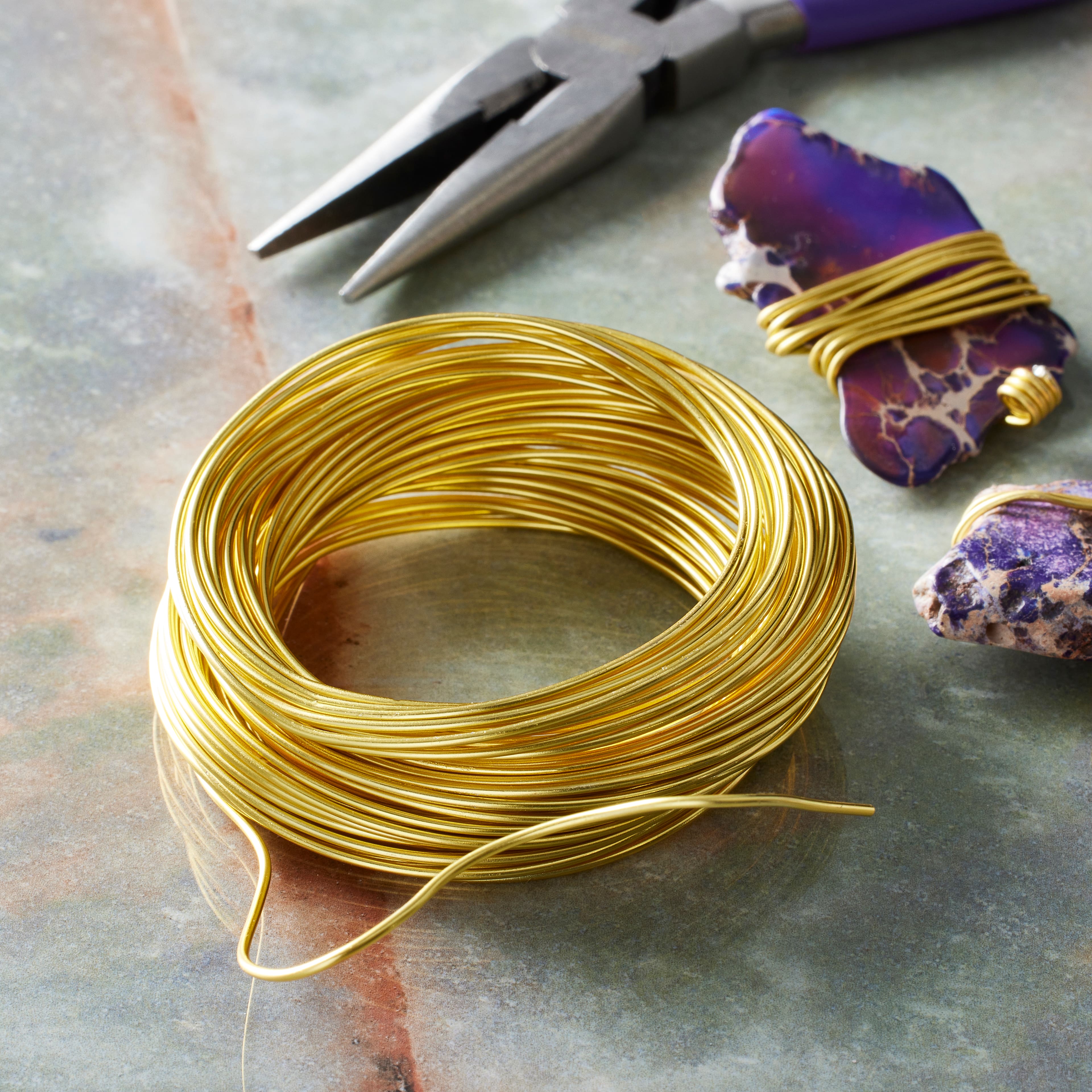 Gold 18-Gauge Aluminum Wire By Bead Landing™