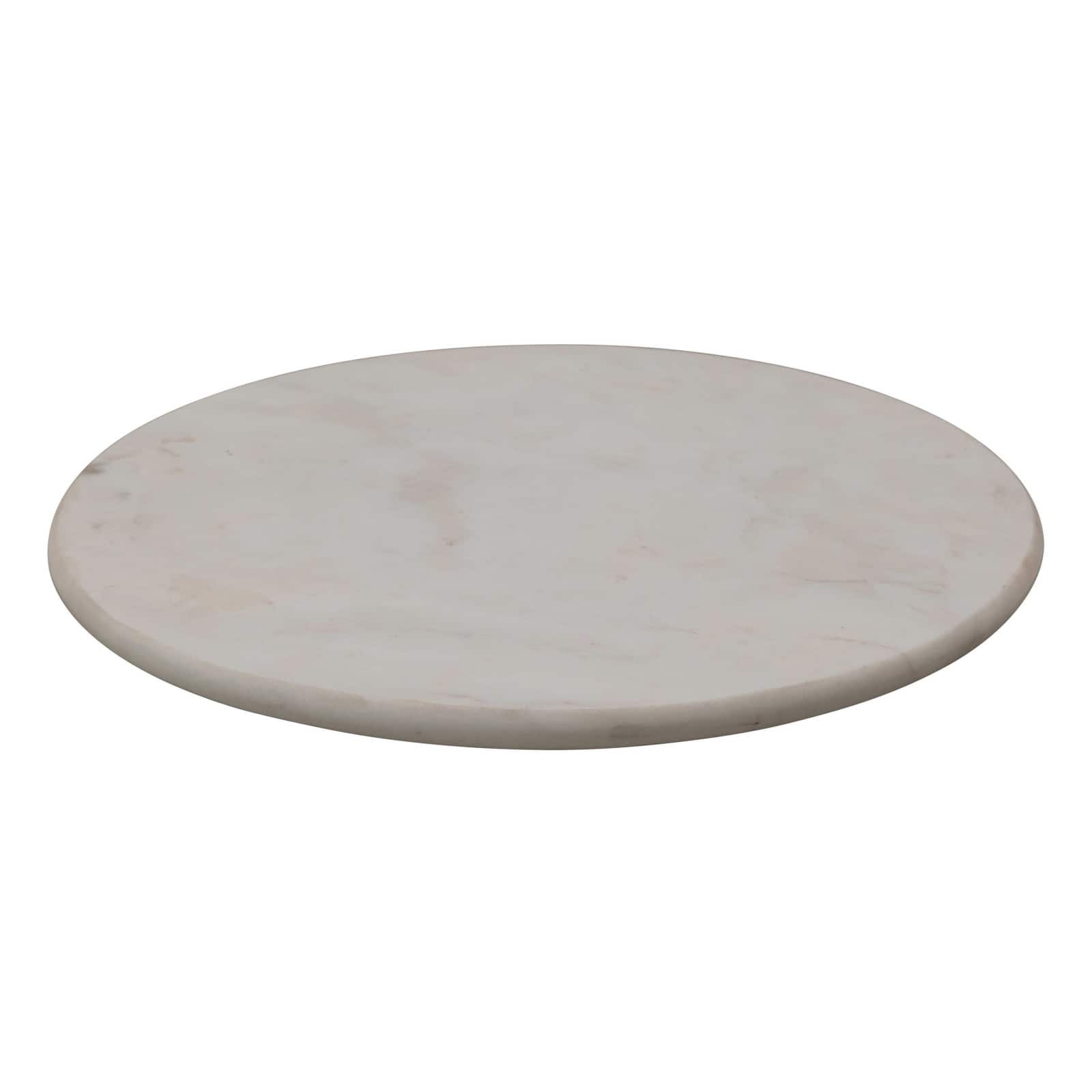 Hello Honey® 14" White Marble Lazy Susan