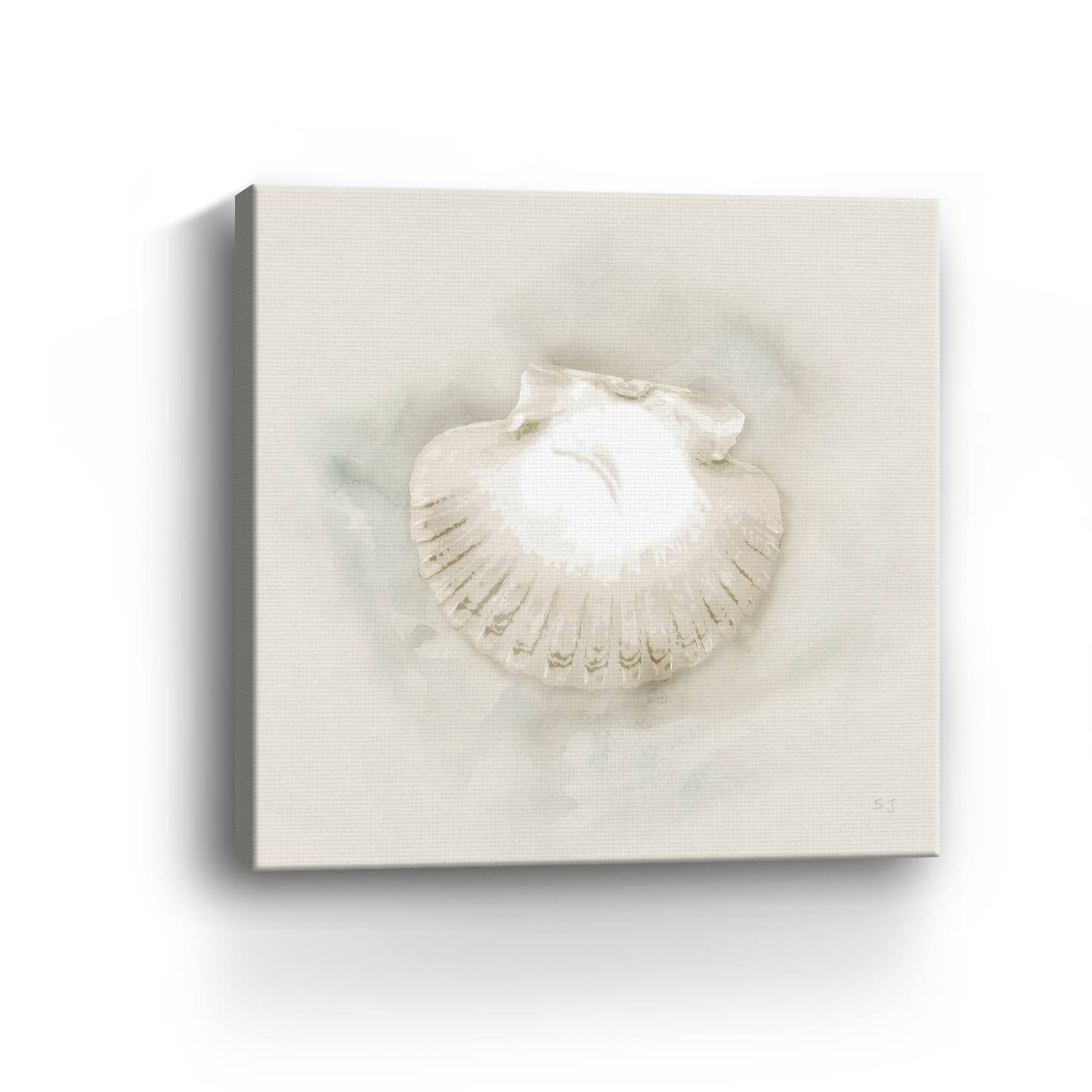 Soft Sand and Shell II Canvas Giclee