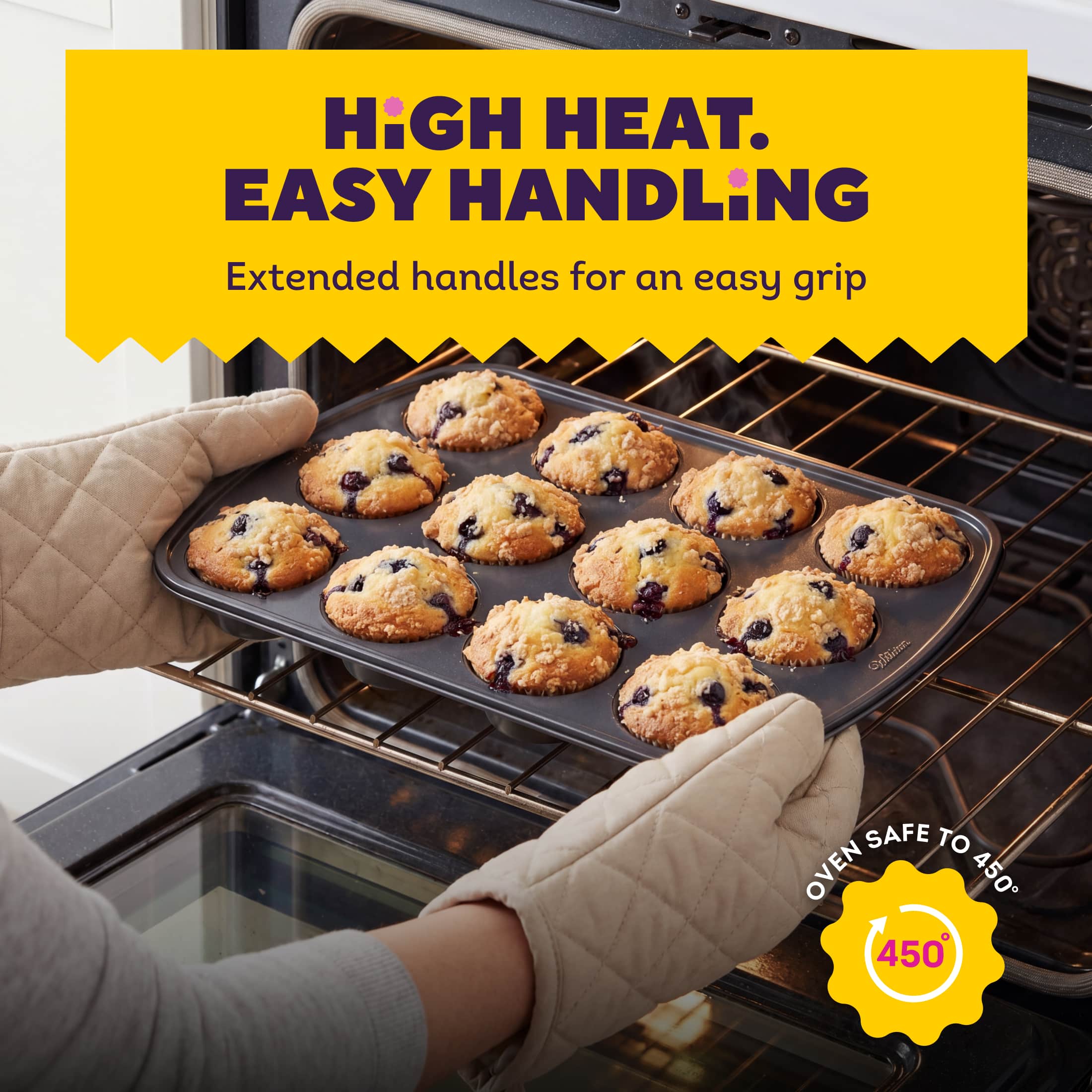 Wilton® Gold Non-Stick Bakeware 12 Cup Muffin Pan