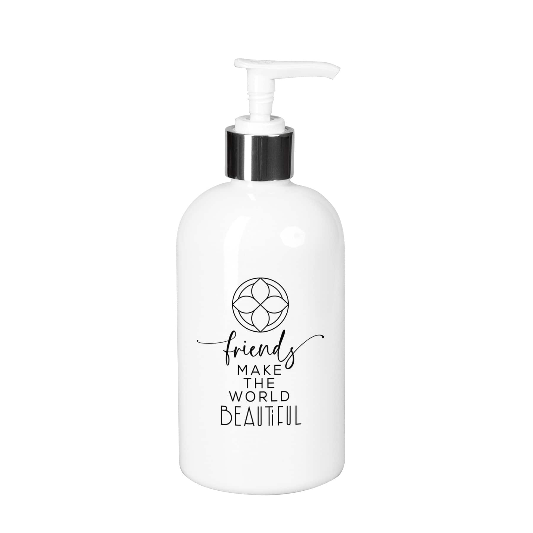 10oz. Friends Make the World Soap Dispenser