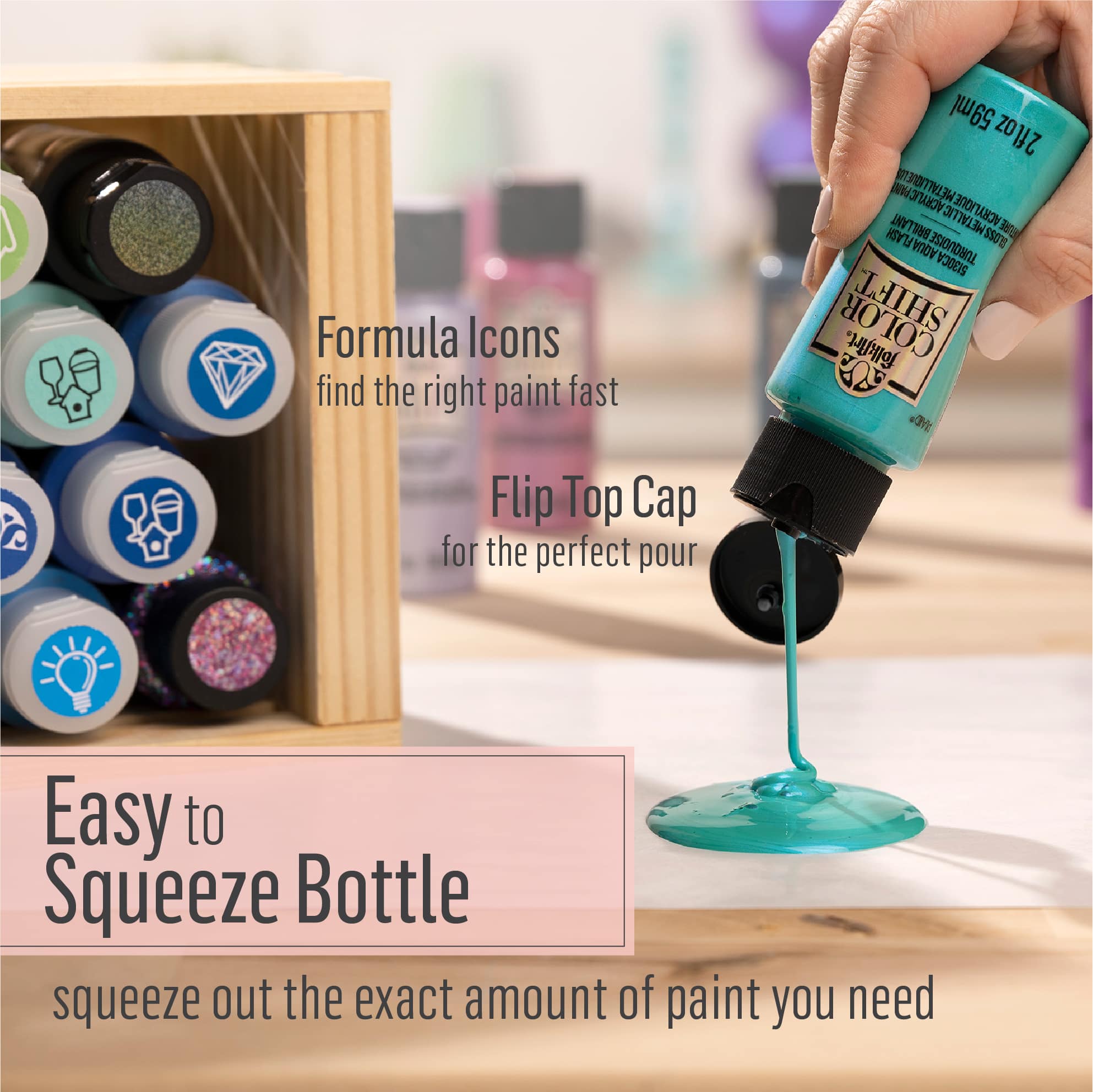 12 Pack: FolkArt® Color Shift™ Gloss Finish Metallic Acrylic Paint