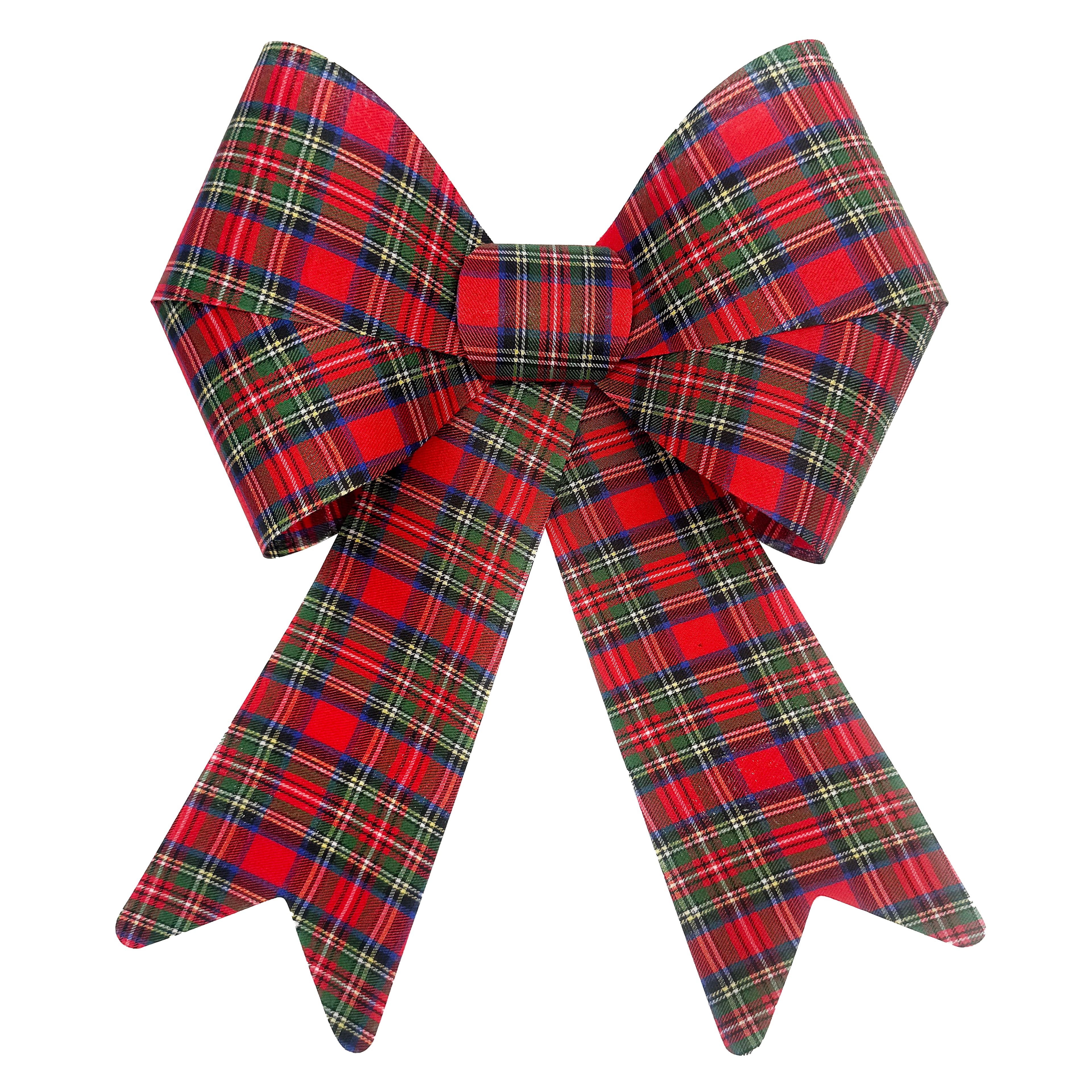 17&#x22; Red Tartan Tree Bow by Celebrate It&#xAE;