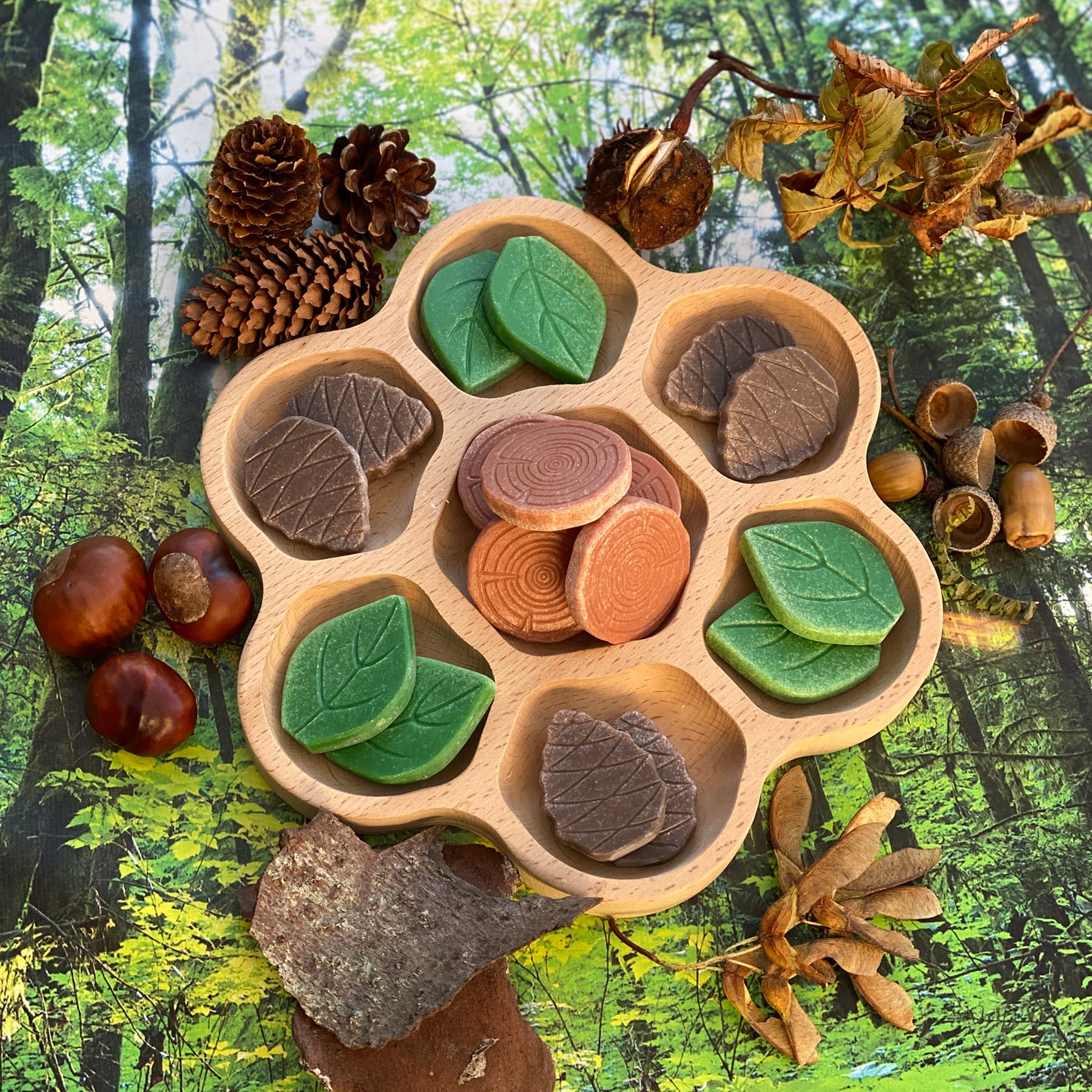 Yellow Door Scenery Stones Forest Play Set