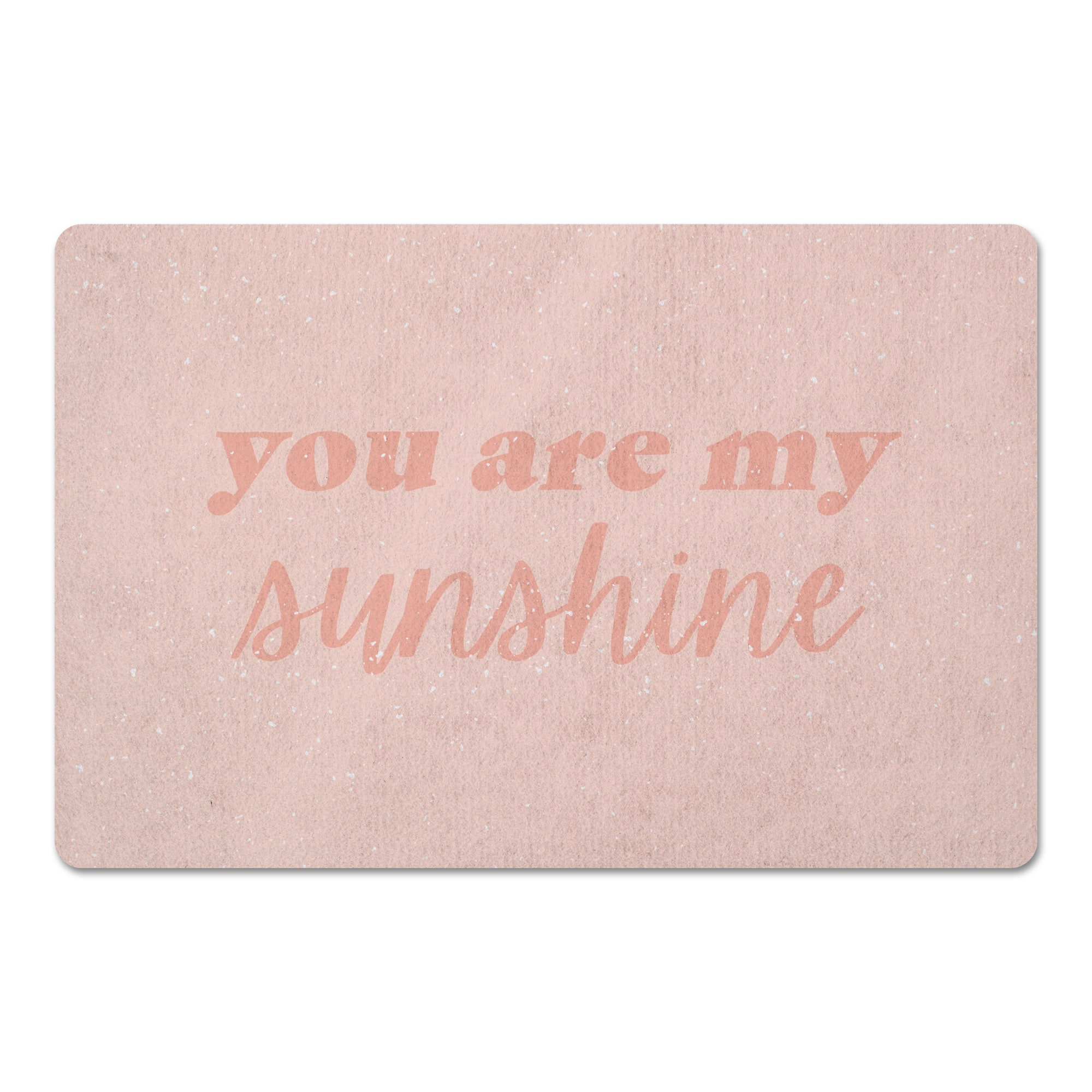 18" x 27" You Are My Sunshine Floor Mat