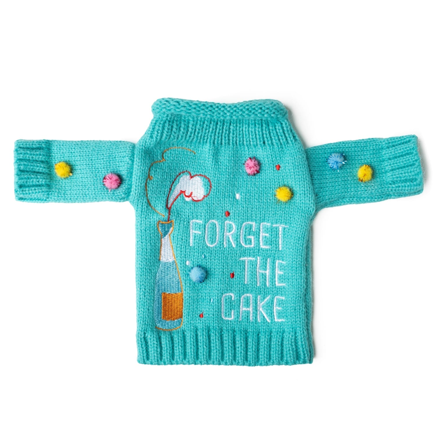 Assorted Two Left Feet® It's Yo Birthday Wine & Bottle Sweater, 1pc.