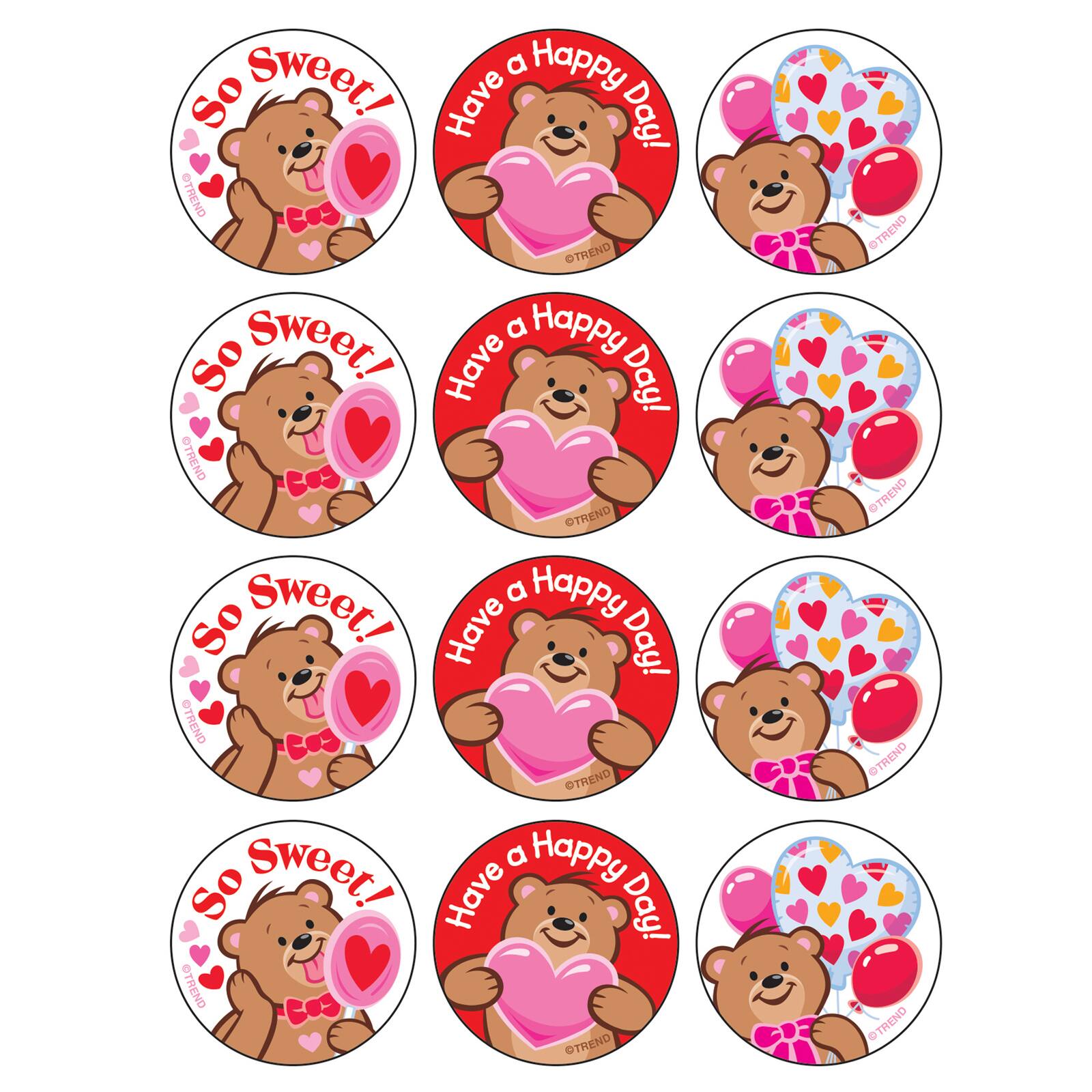 Trend Enterprises® Friendship Bears Stinky Stickers®, 6 Packs of 48