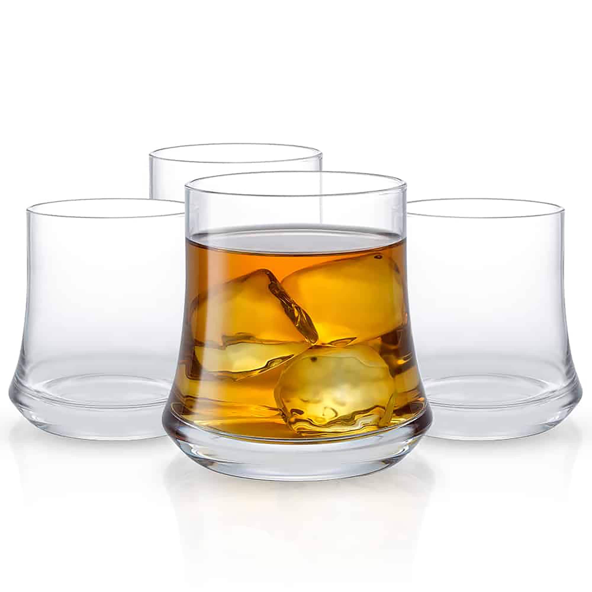 JoyJolt® Cosmos Crystal Whiskey Glasses, 4ct.